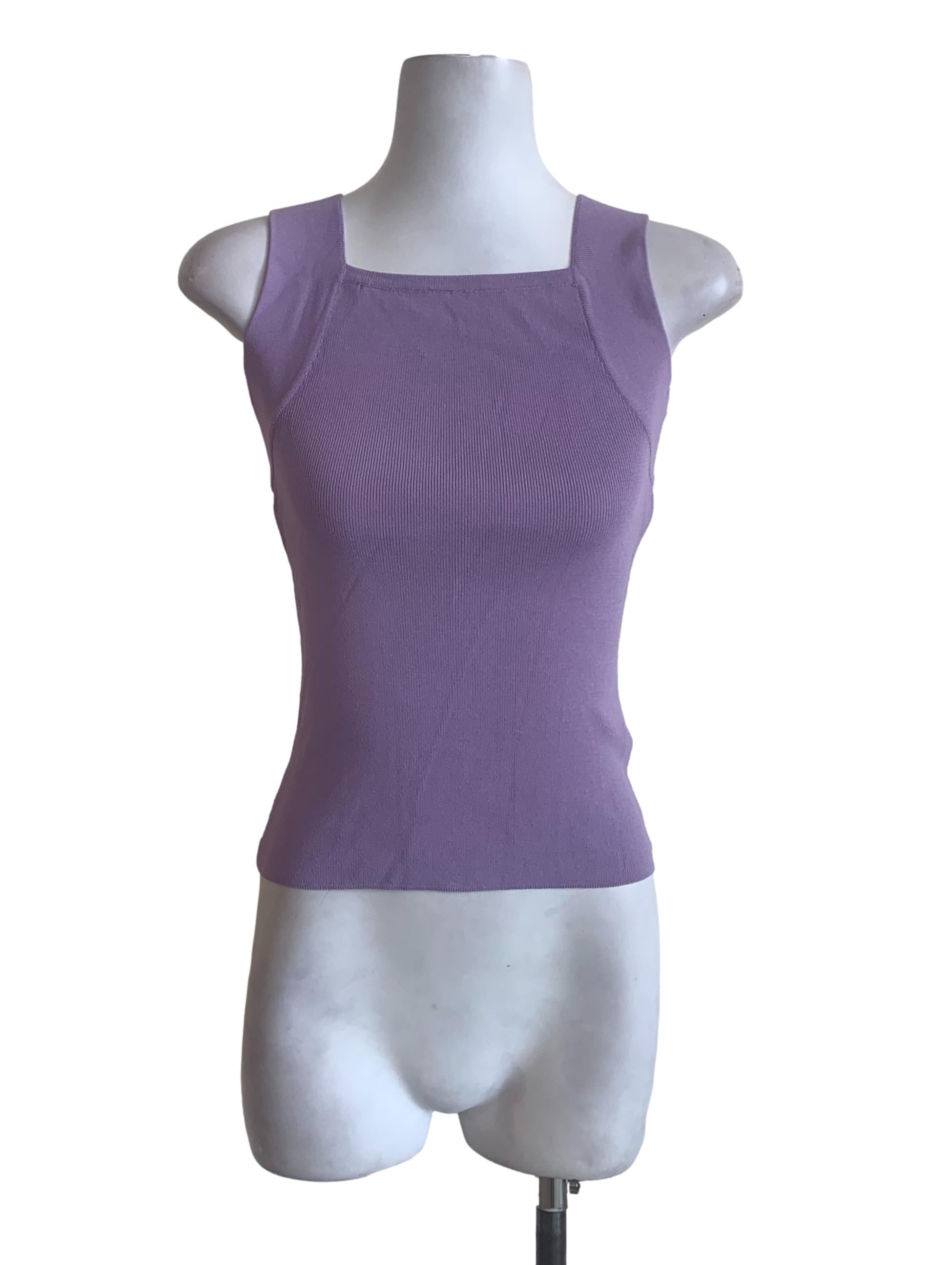 Heather Purple Tank Top OSN