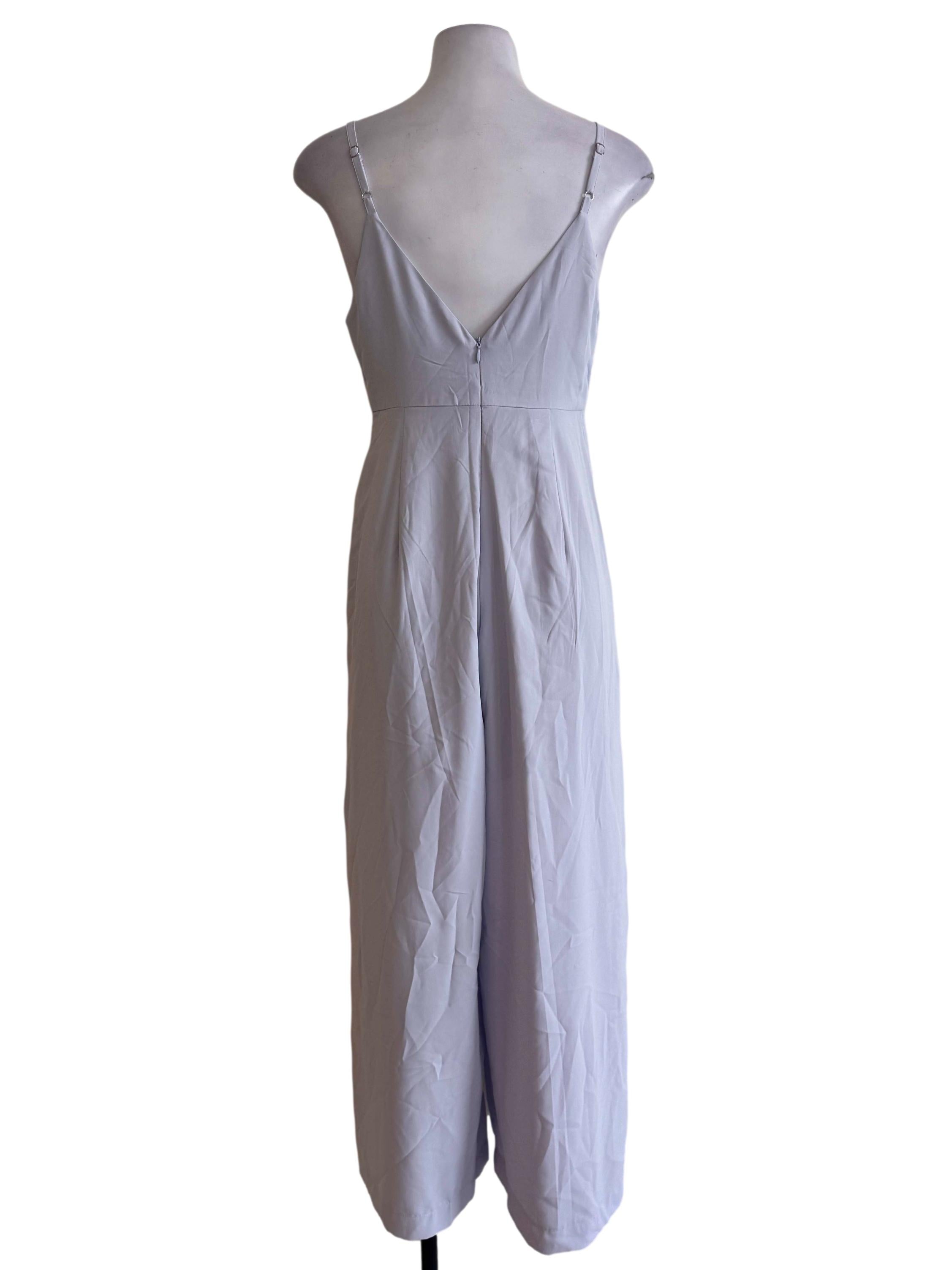 Sky Blue Sleeveless Jumpsuits