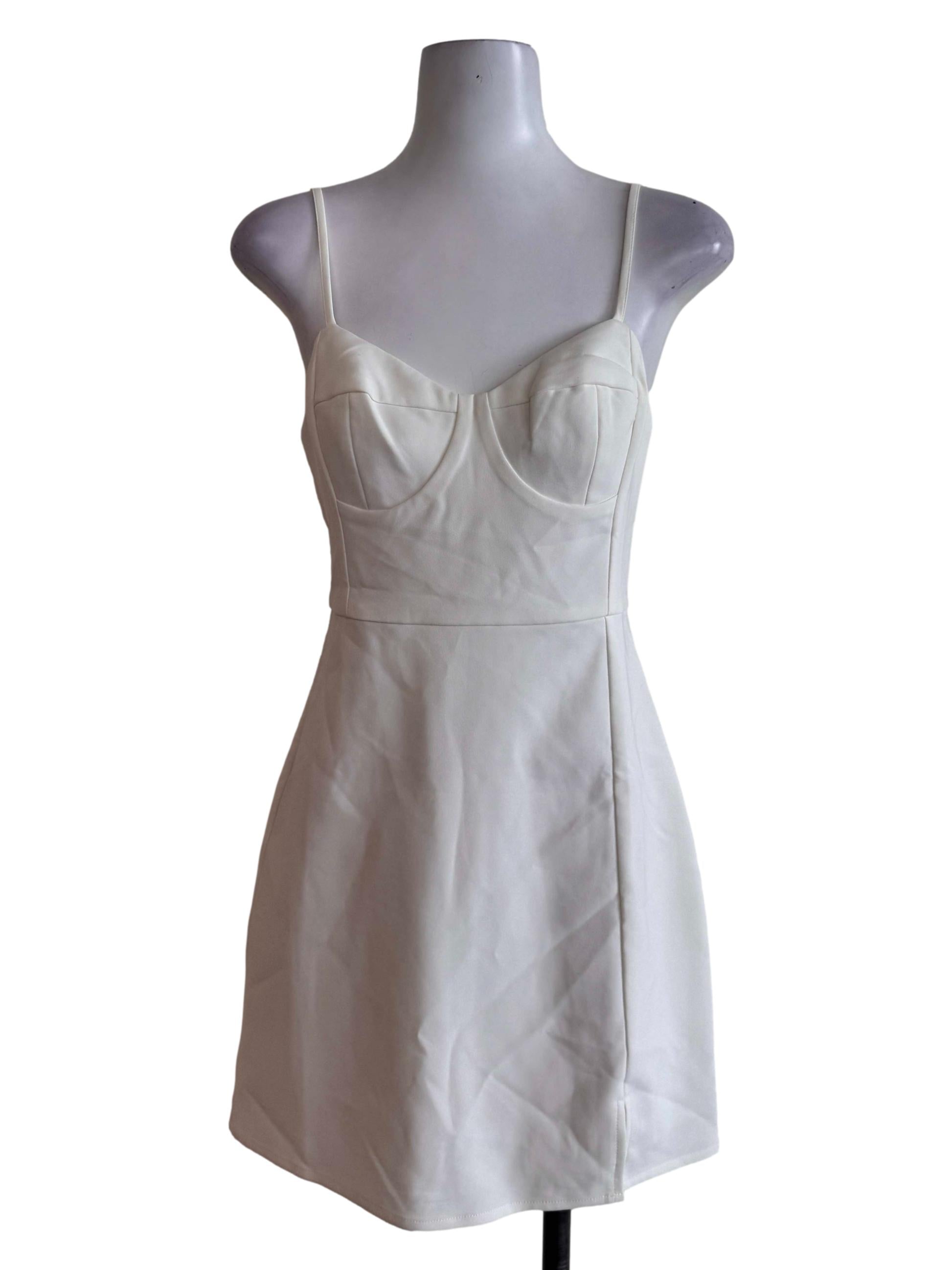 White Slip Dress