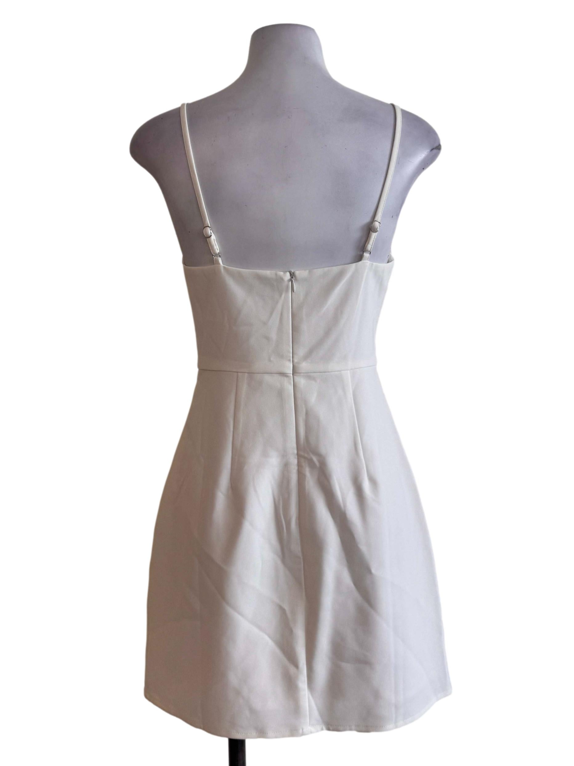 White Slip Dress