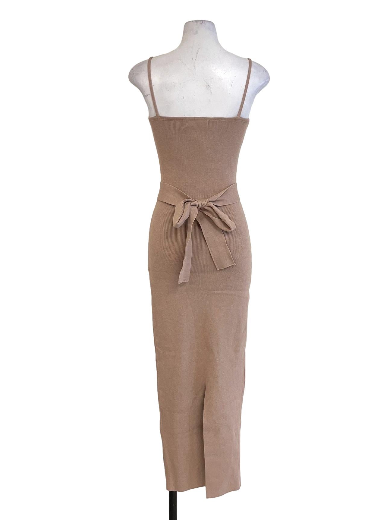 Sepia Knit Cami Dress
