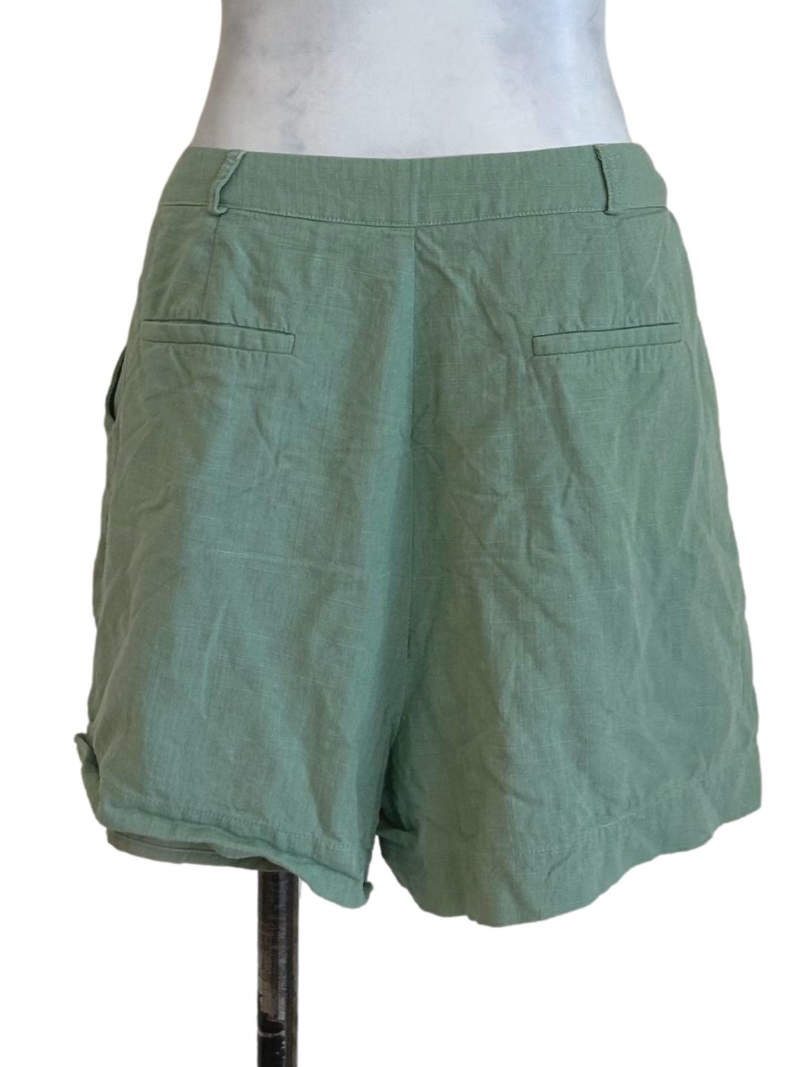 Sage Green Casual Shorts LB