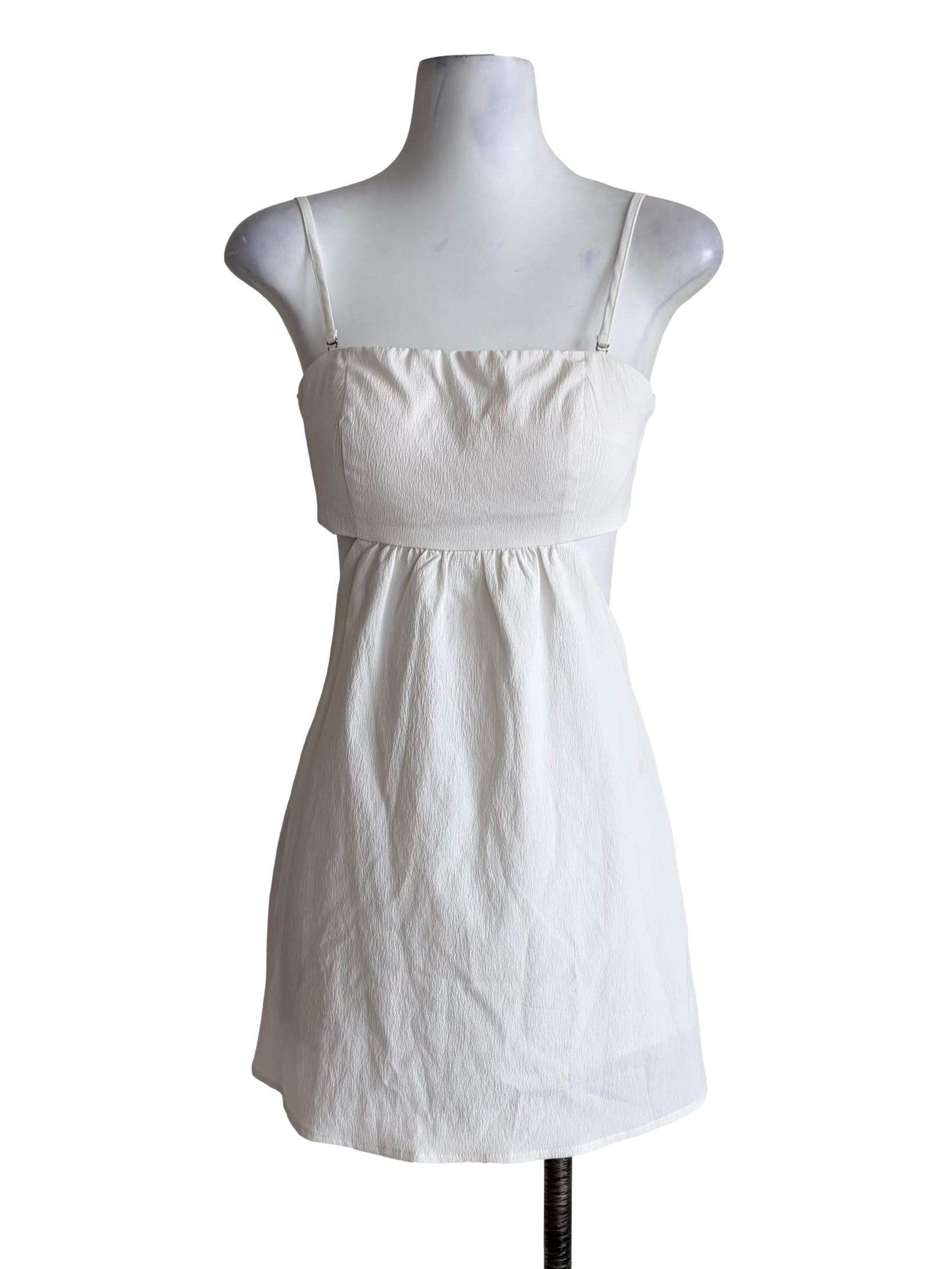 Dove White Babydoll Top