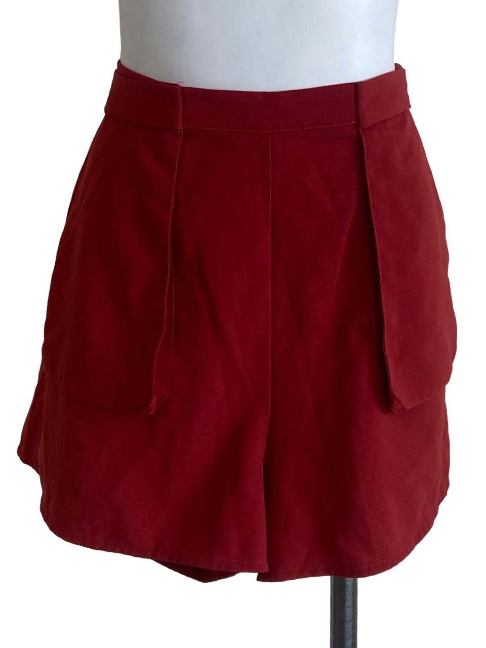 Dragon Orange Twill Shorts