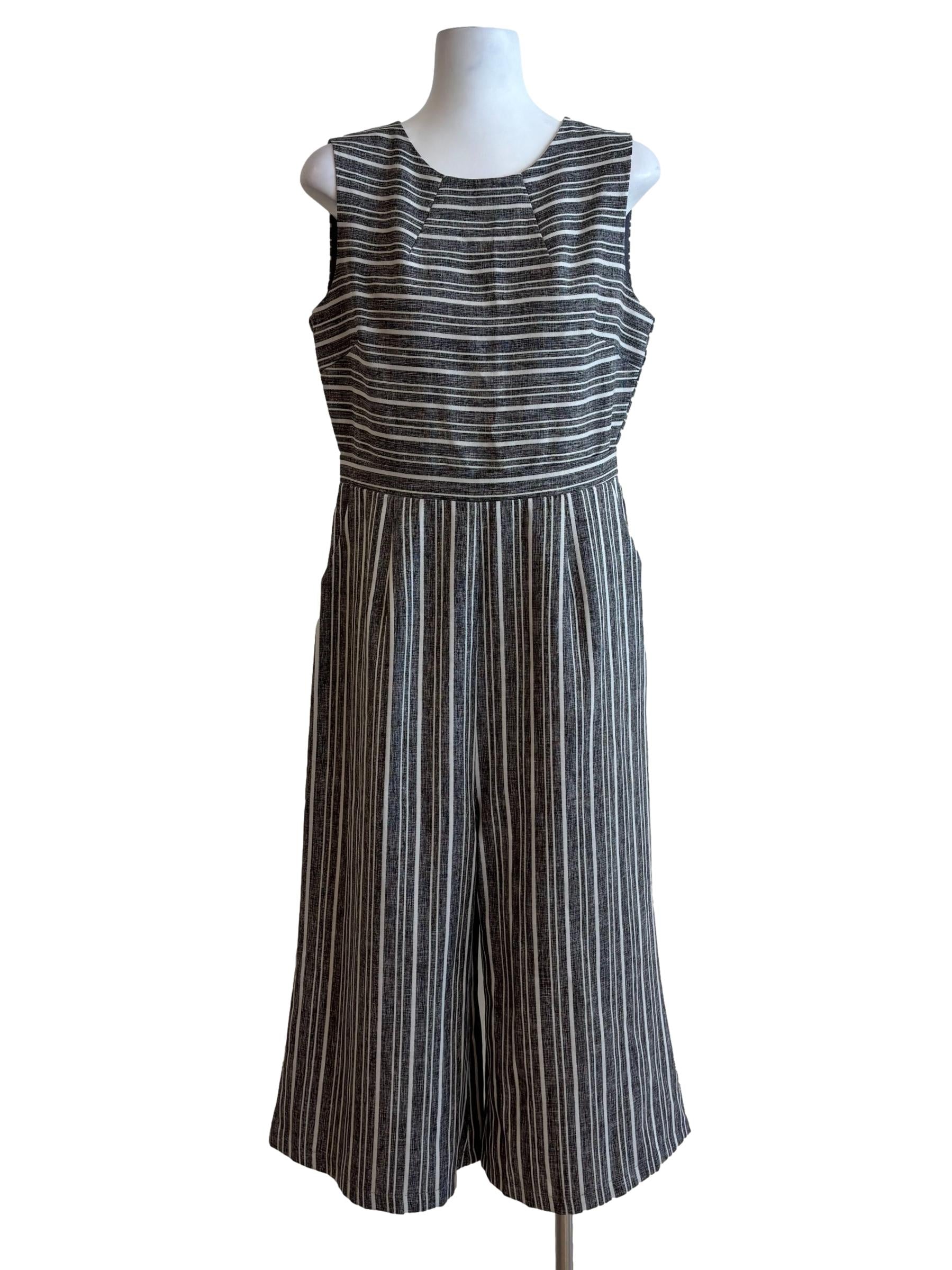 Nevada Grey Sleeveless Jumpsuit