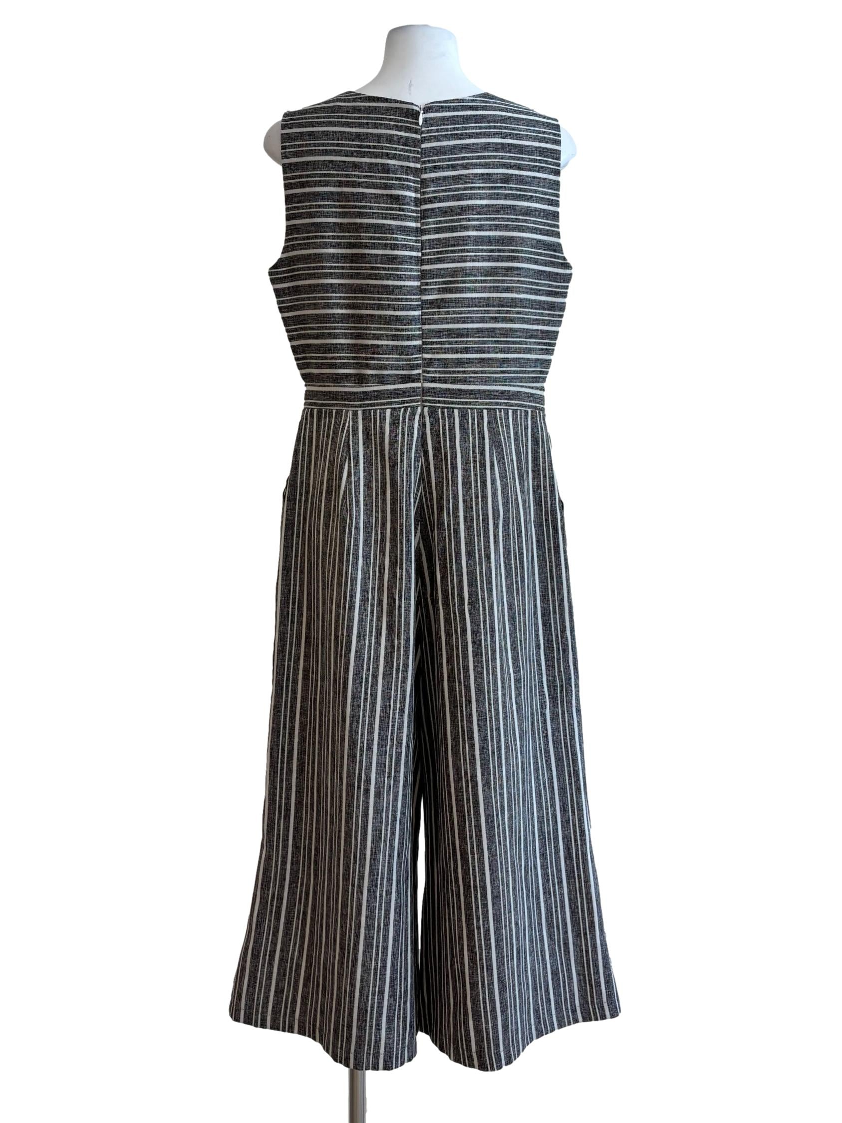 Nevada Grey Sleeveless Jumpsuit