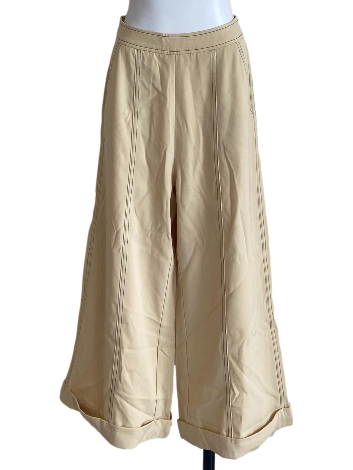 Banana Yellow Highwaist Formal Pants