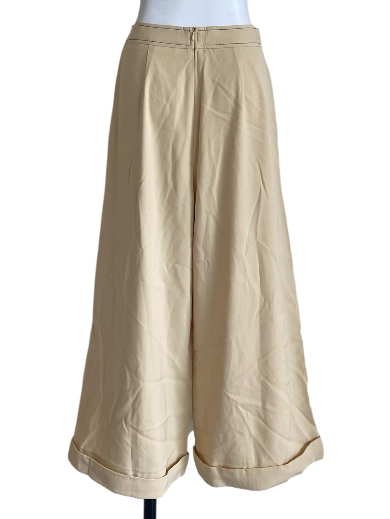 Banana Yellow Highwaist Formal Pants