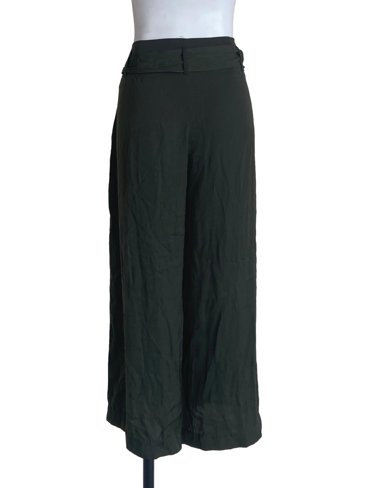 Dark Green Highwaist Culottes