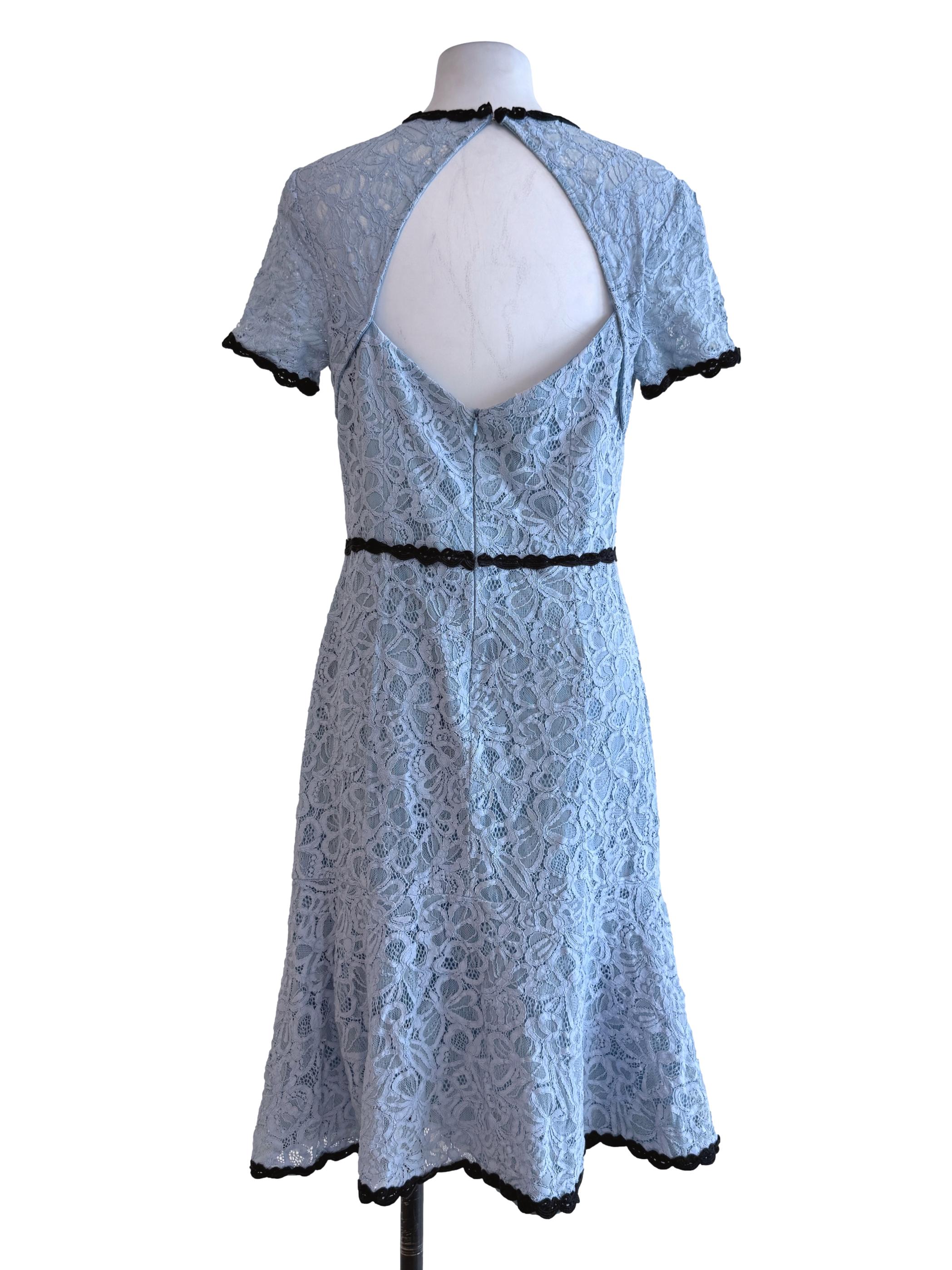 Light Blue Embroidered Sundress