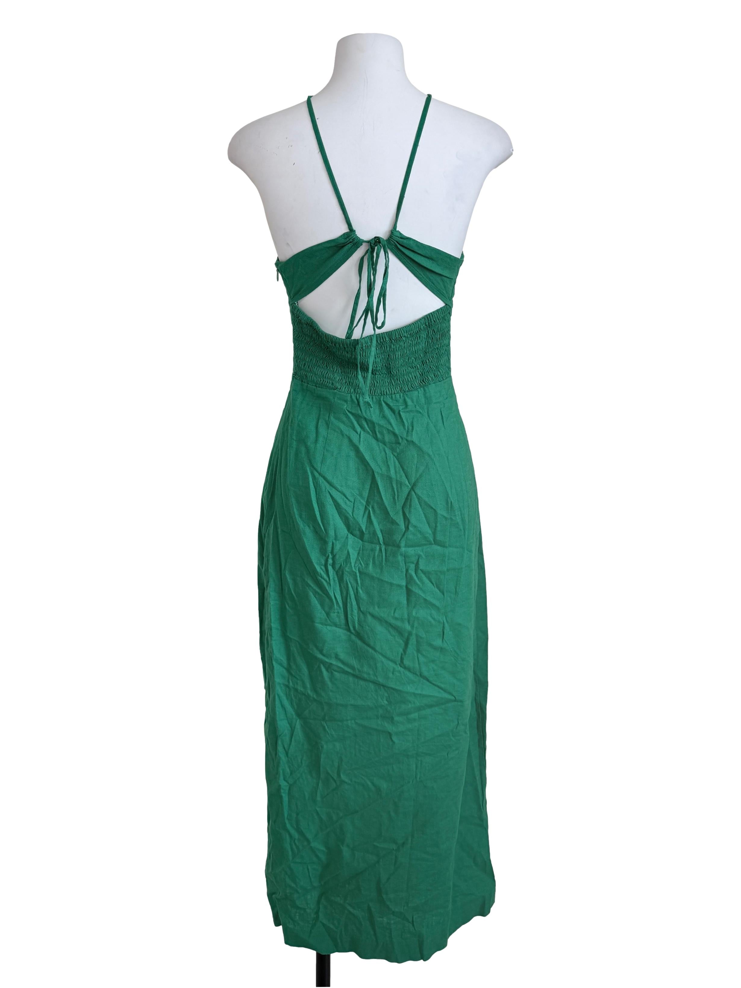 Shamrock Green Slip Dress