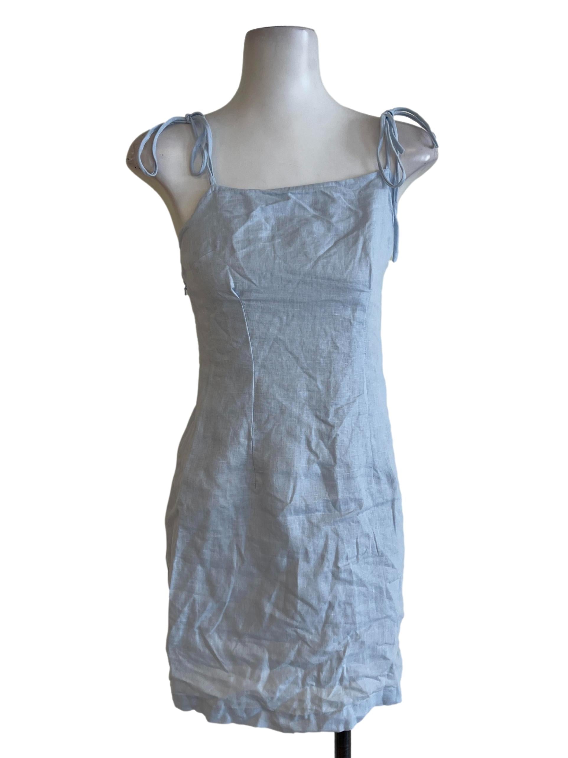 Arctic Blue Bodycon Dress