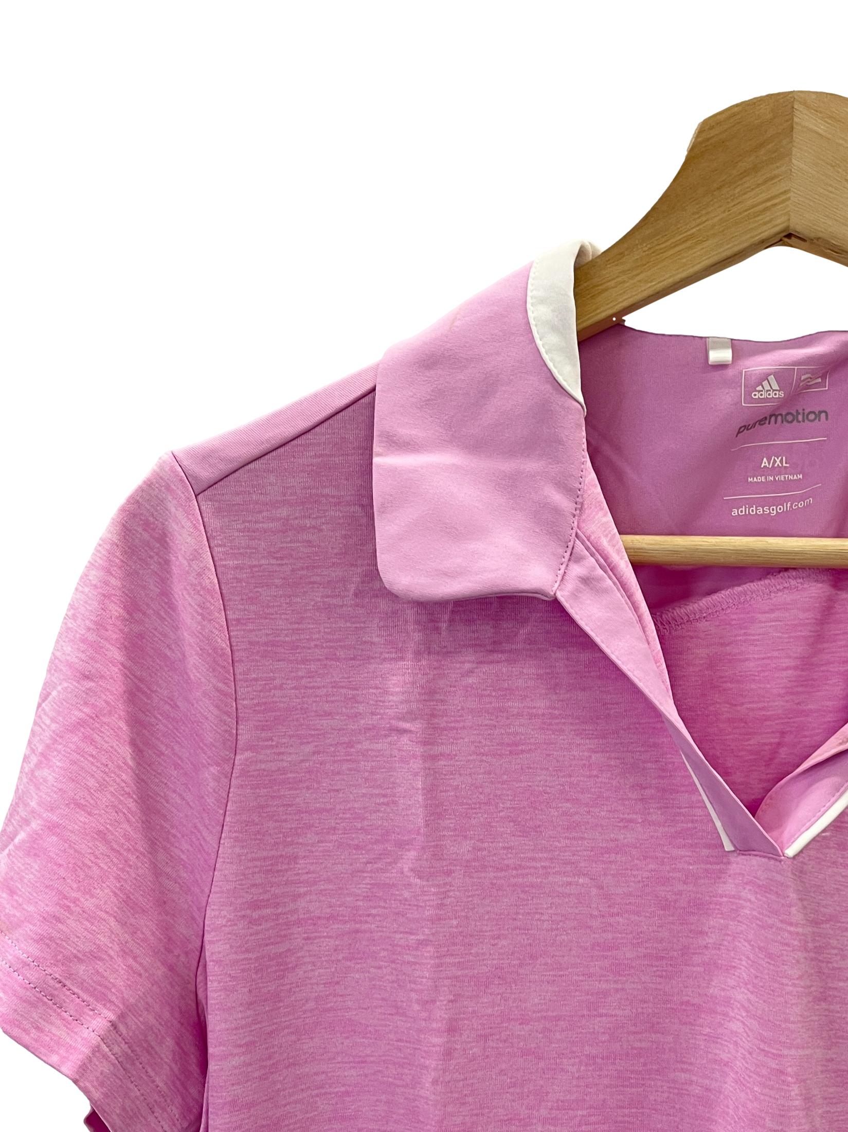 Pink Collared Sports Shirt
