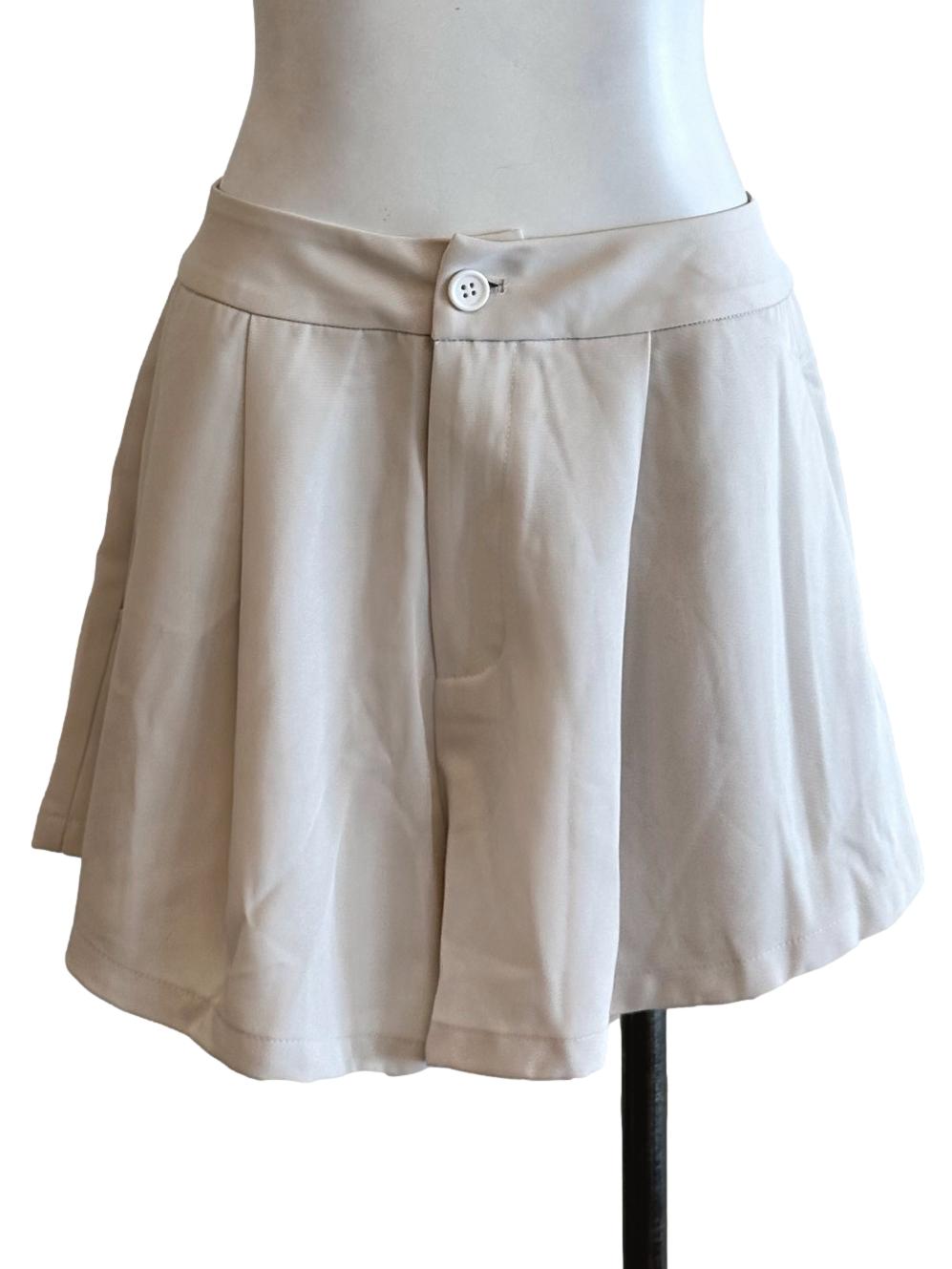 Parchment White Plain Short