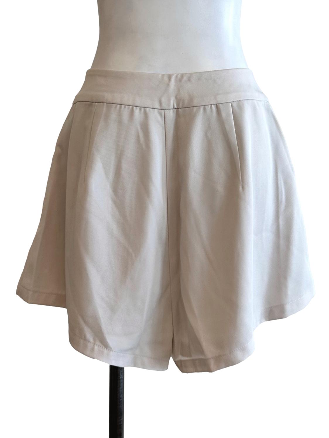 Parchment White Plain Short