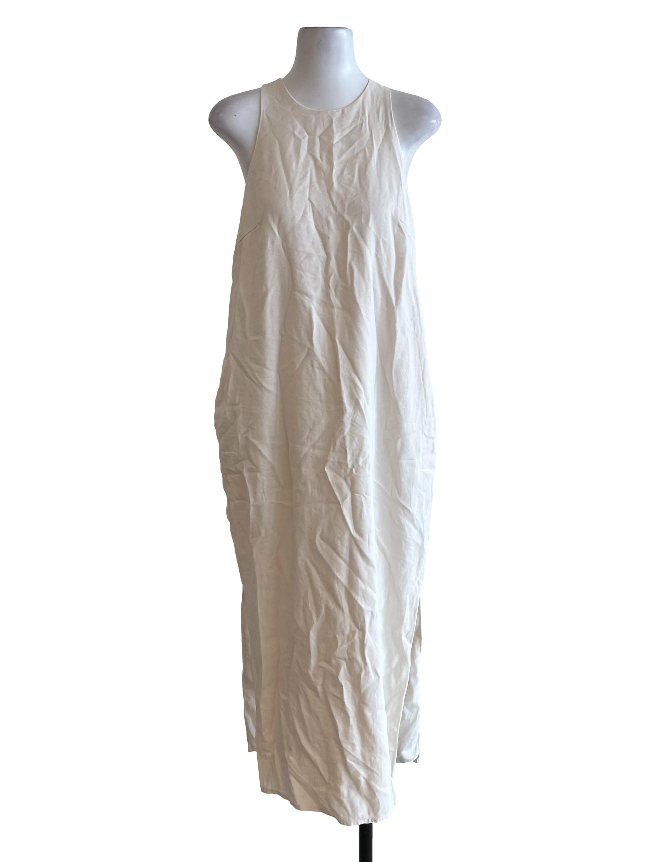 White Shift Dress OSN