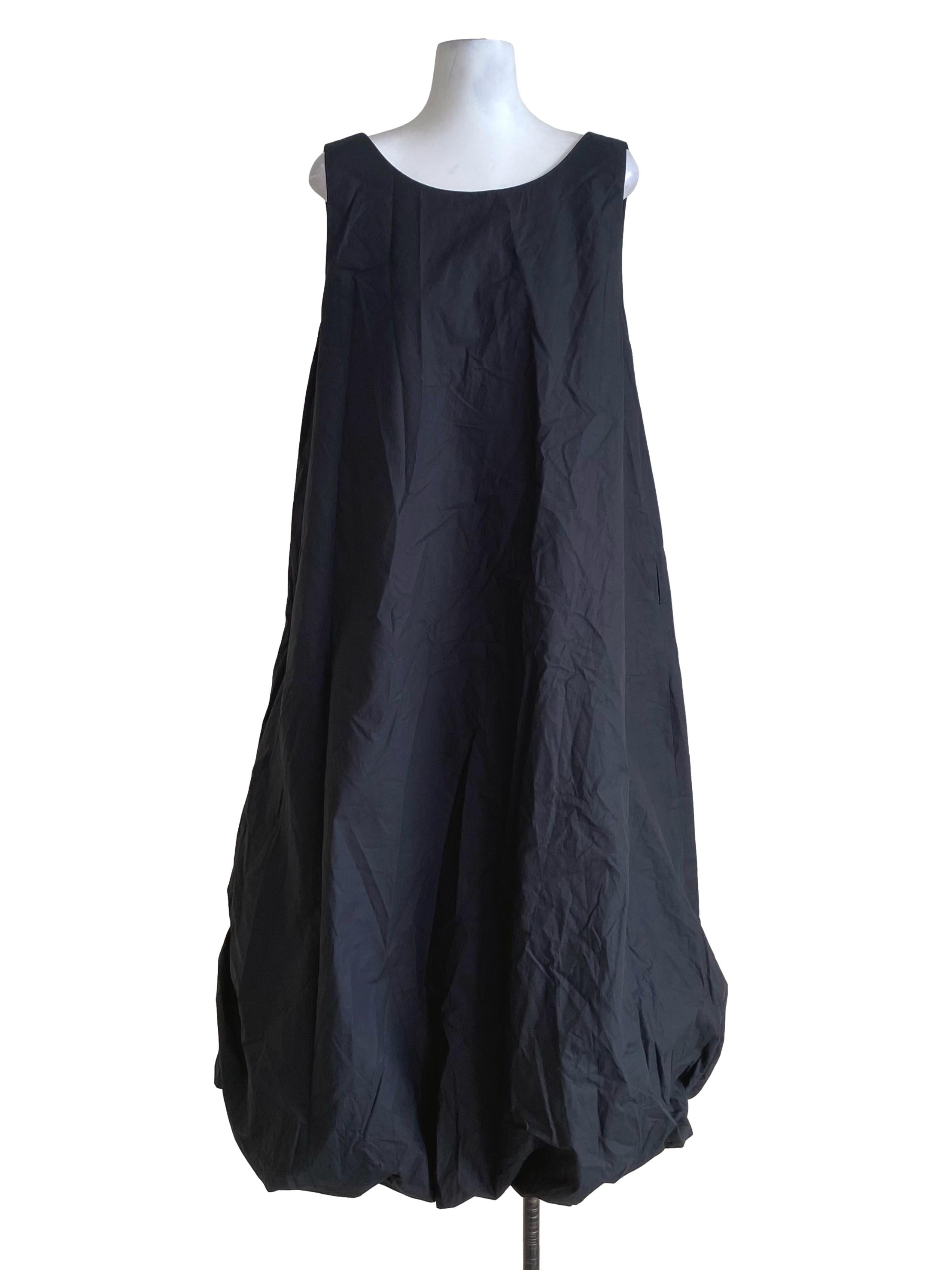 Black Minori Cloud Midi Dress