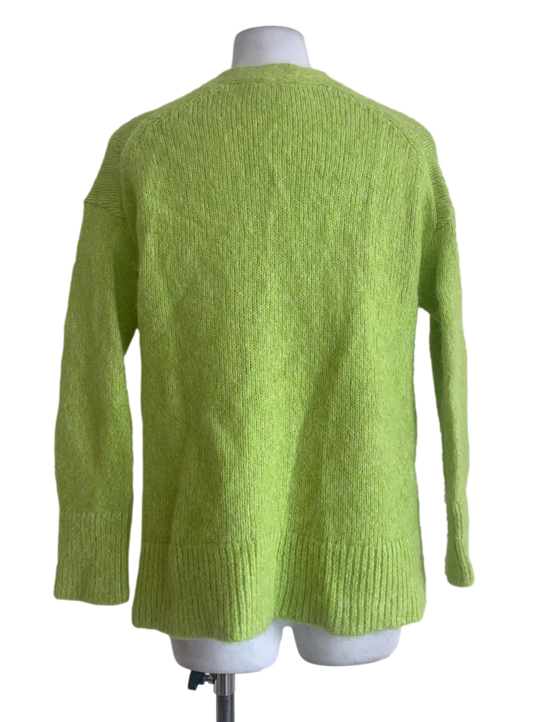 Lime Green Cardigan