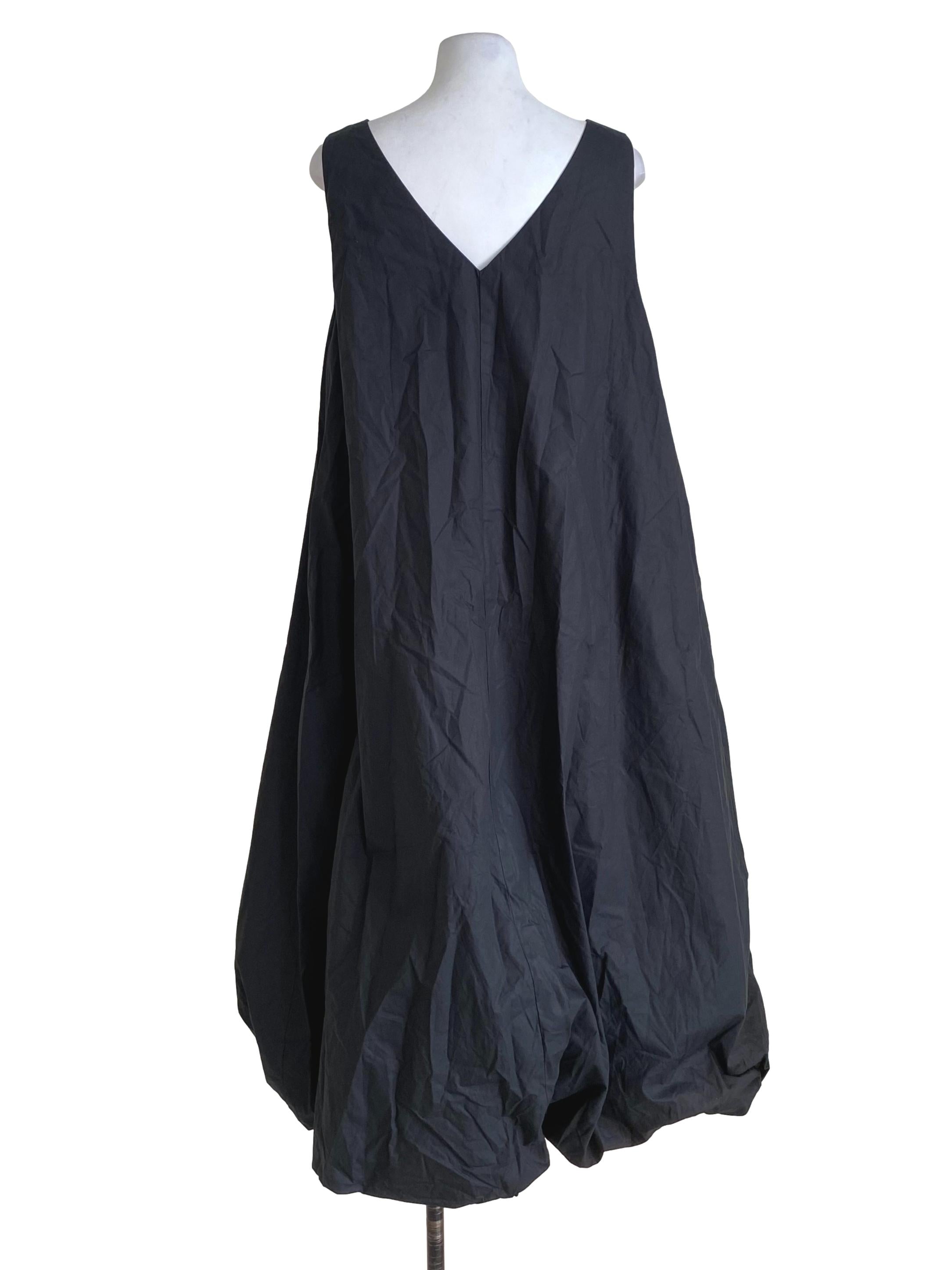Black Minori Cloud Midi Dress
