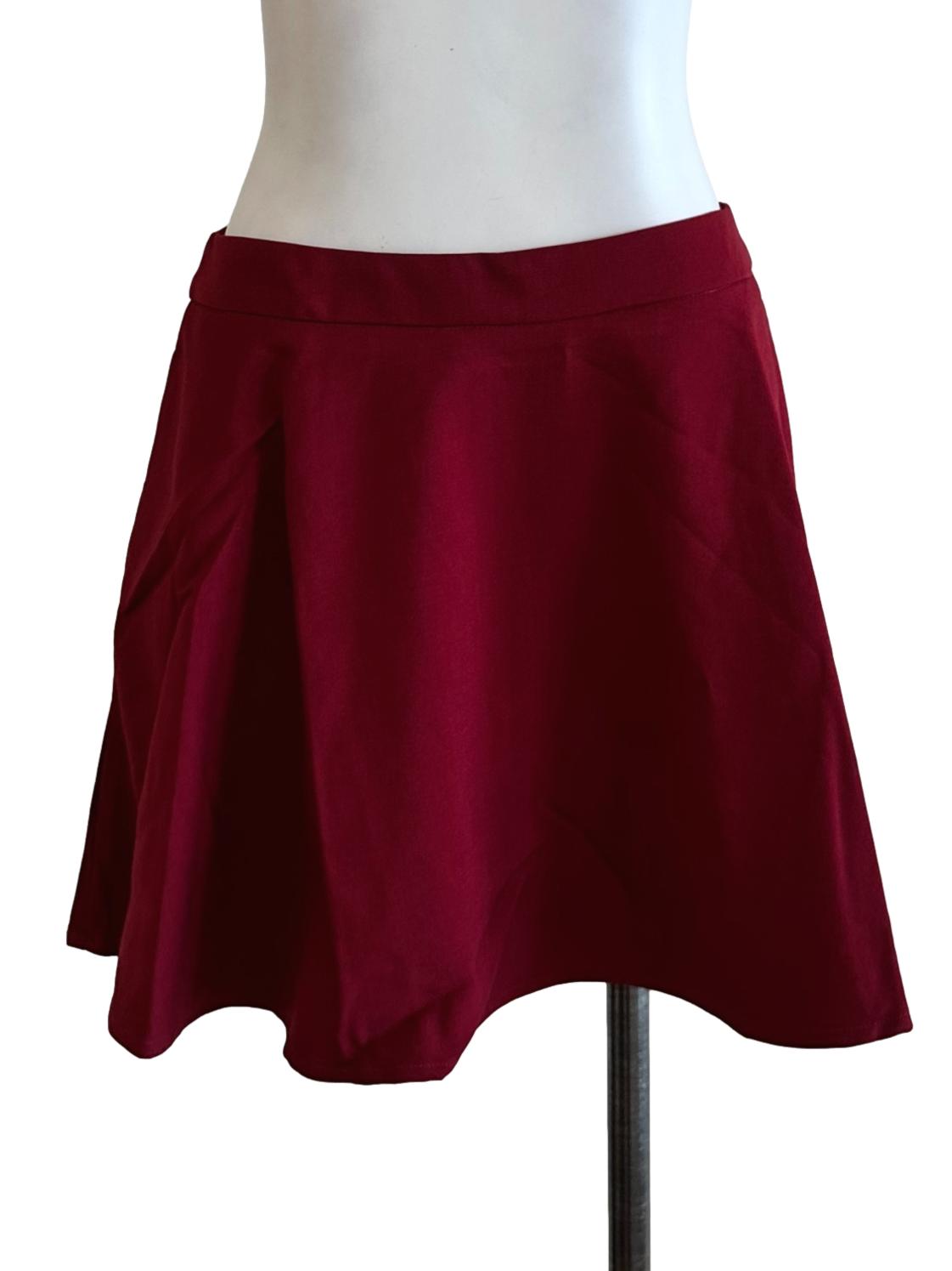 Blood Red Flip Skort