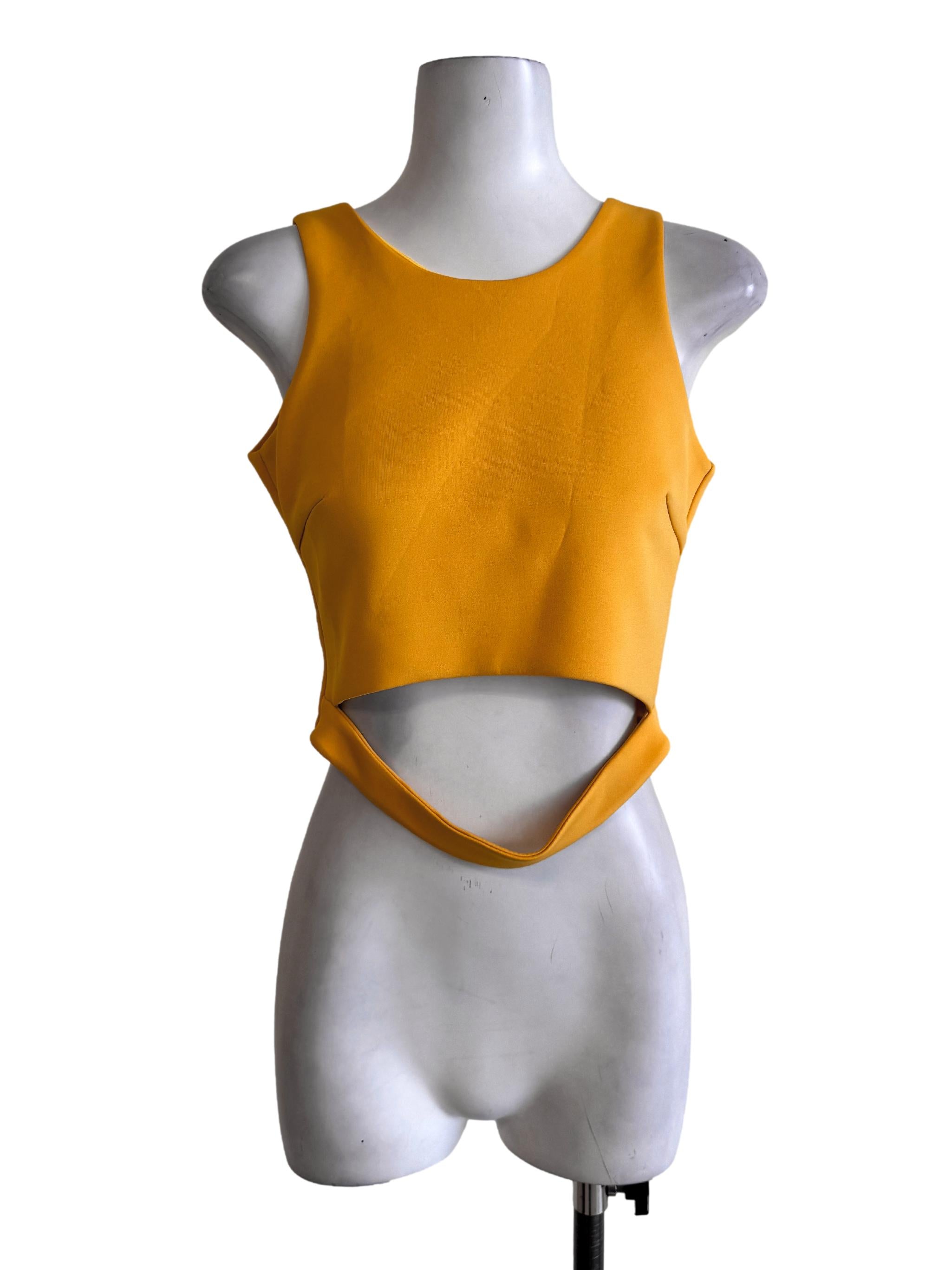 Dandelion Yellow Sleeveless Top TCL