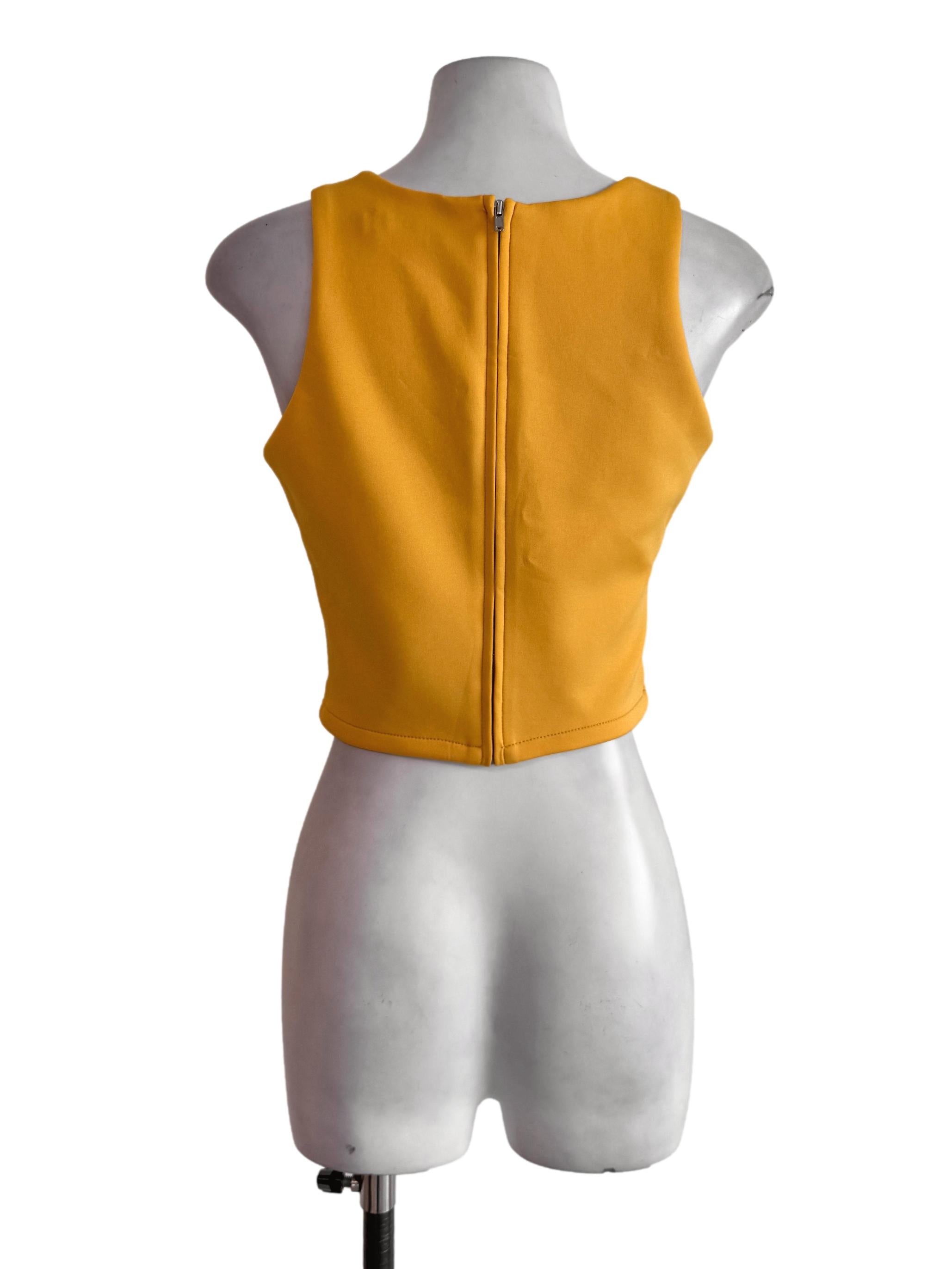 Dandelion Yellow Sleeveless Top TCL