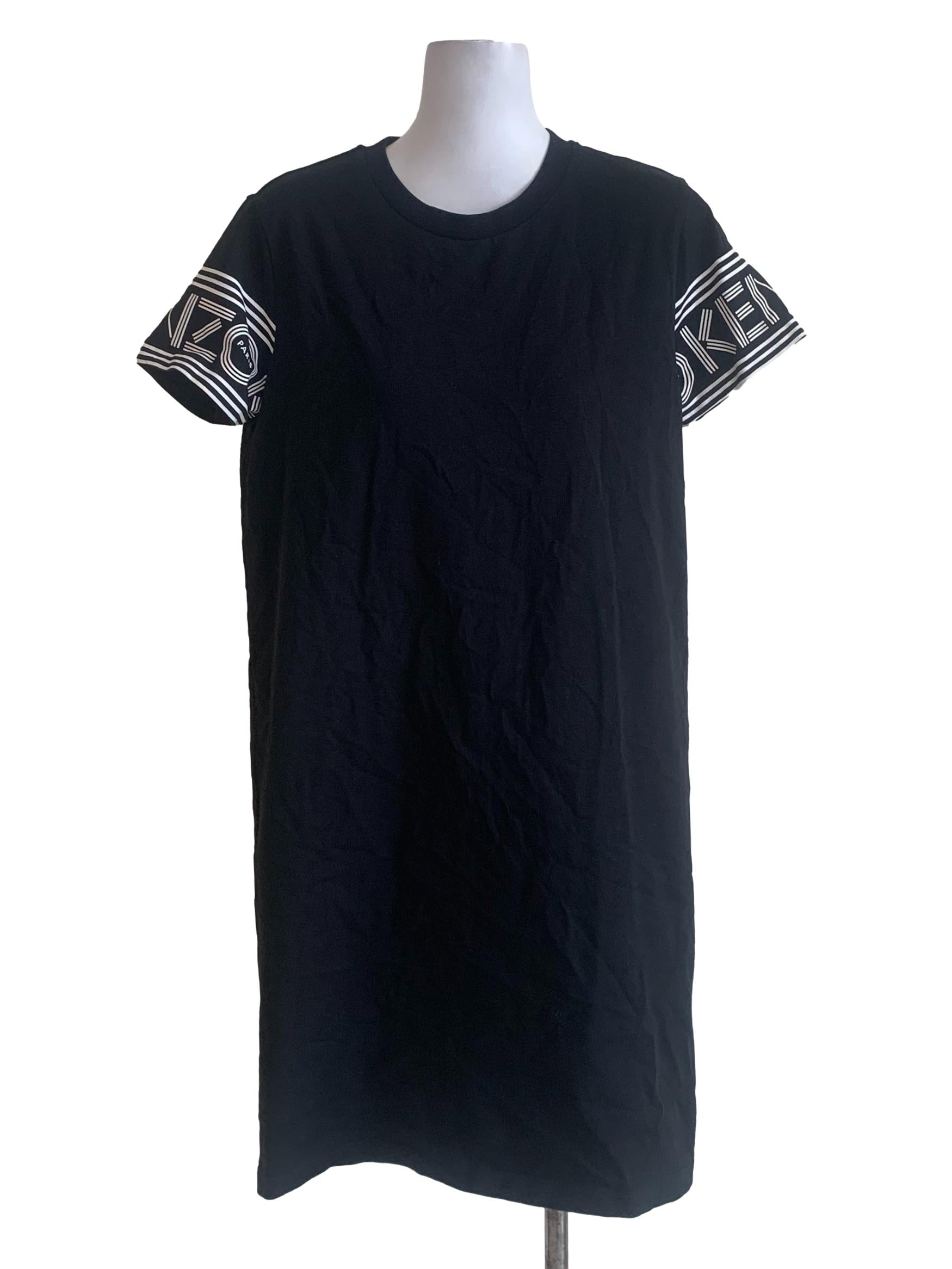 Black Short Sleeve Dress