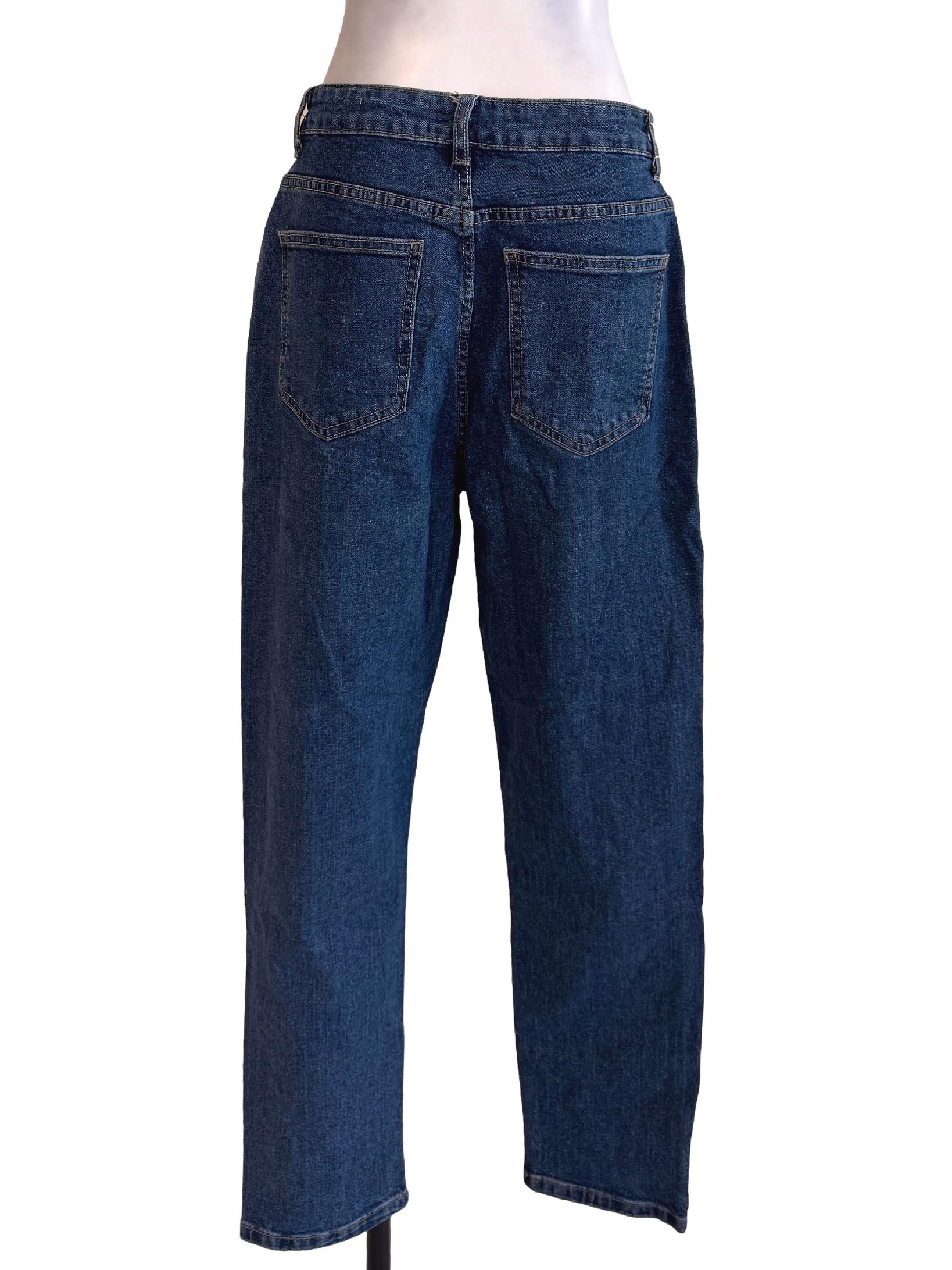 Blue Denim Mom Jeans