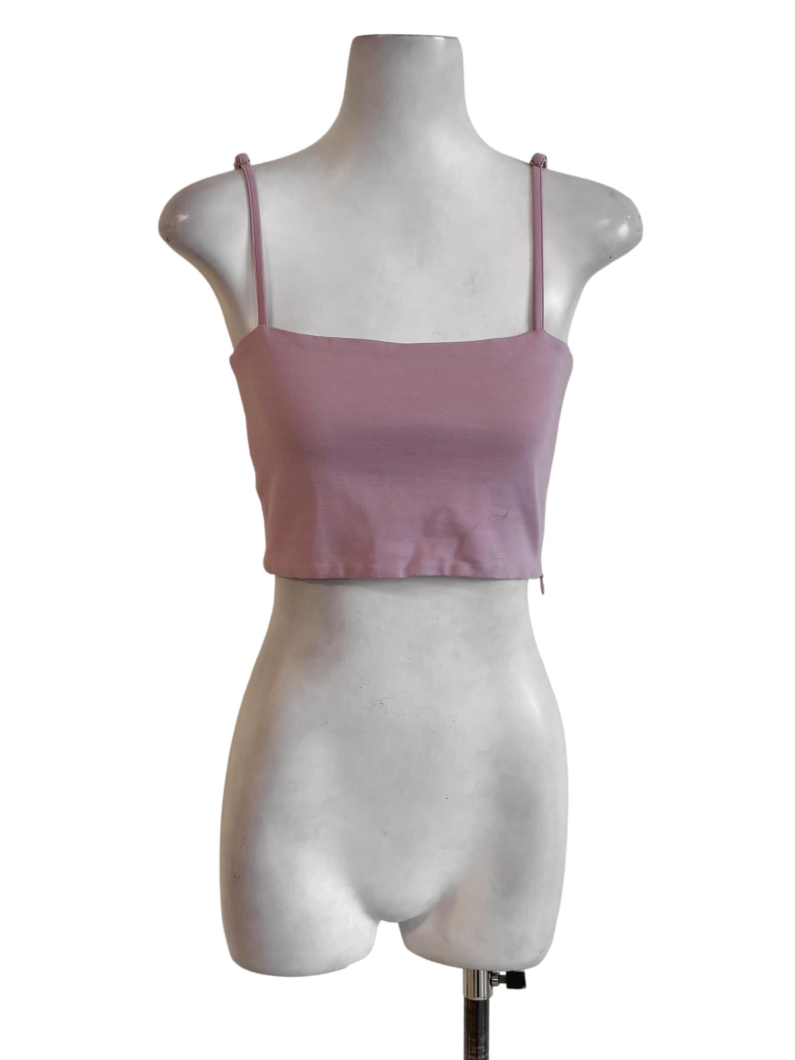 Ballet Slipper Fit Cropped Tank Top YHF