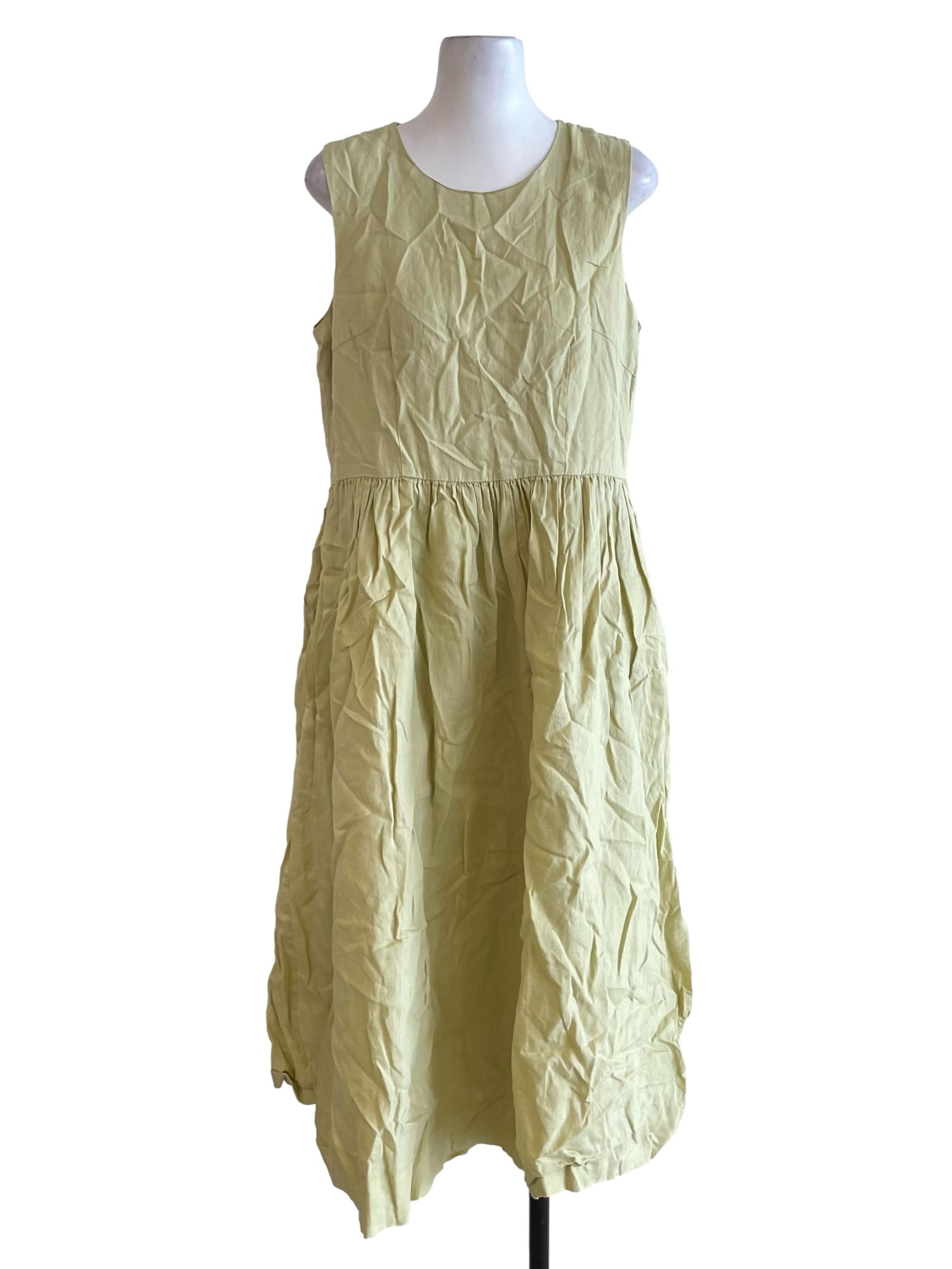 Light Green Bouffont Dress