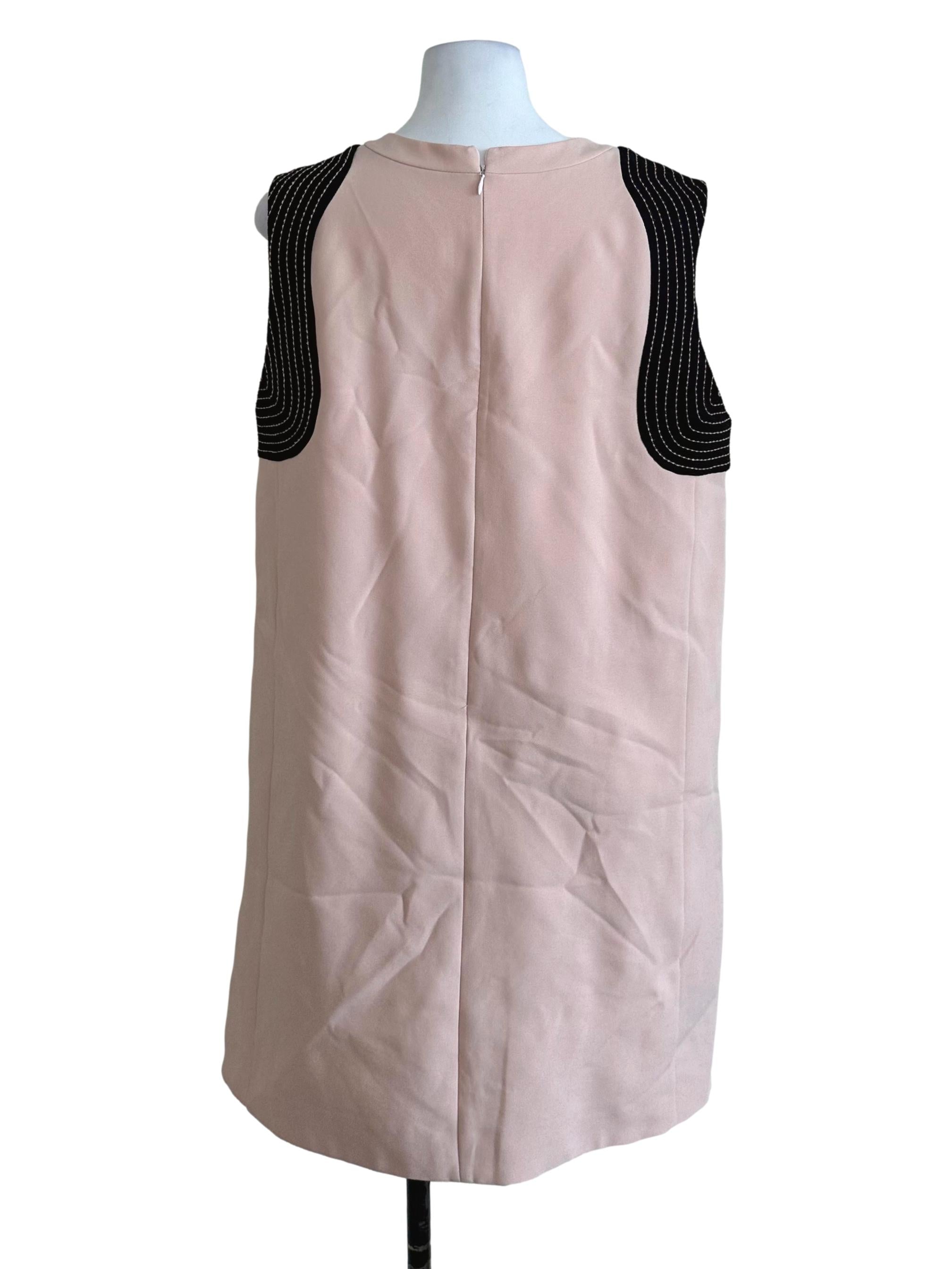 Ash Pink Plain Dress