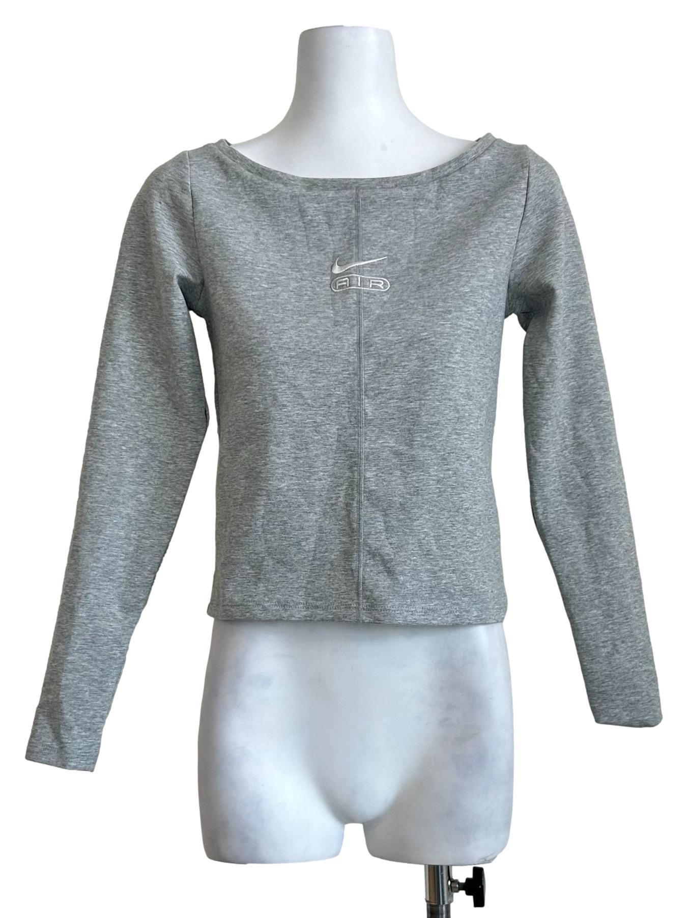 Coin Grey Nike Air Long Sleeve Tee