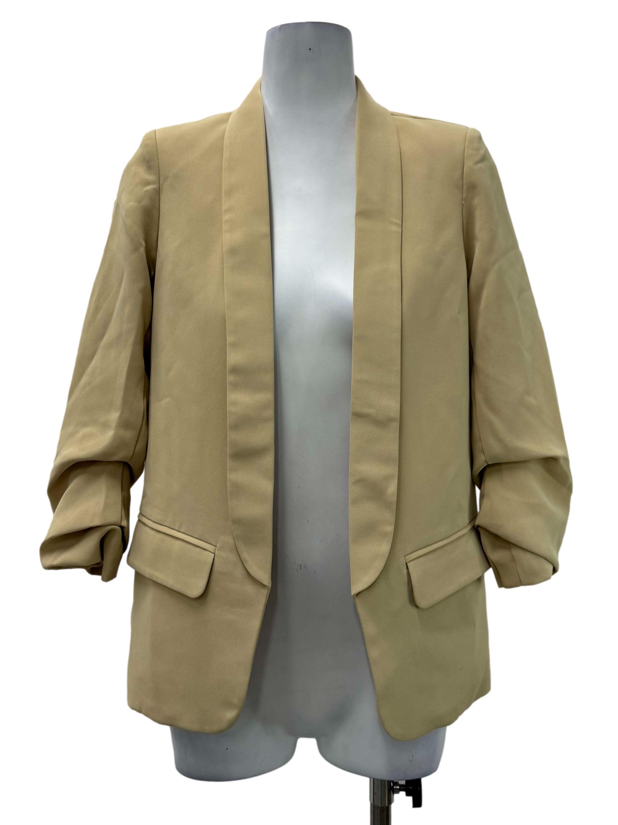 Basic Brown Pocket Blazer