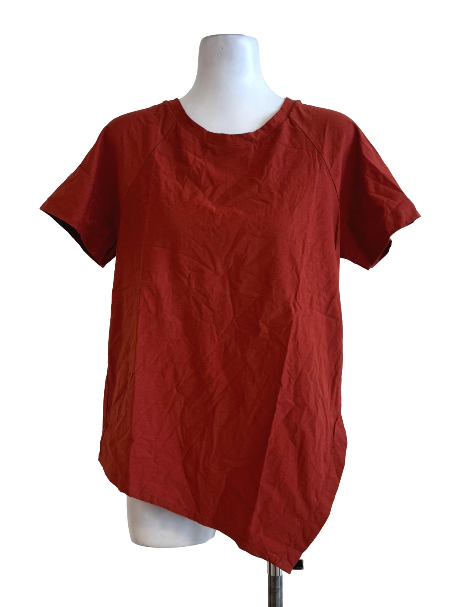 Brick Orange Short Sleeve Shirt