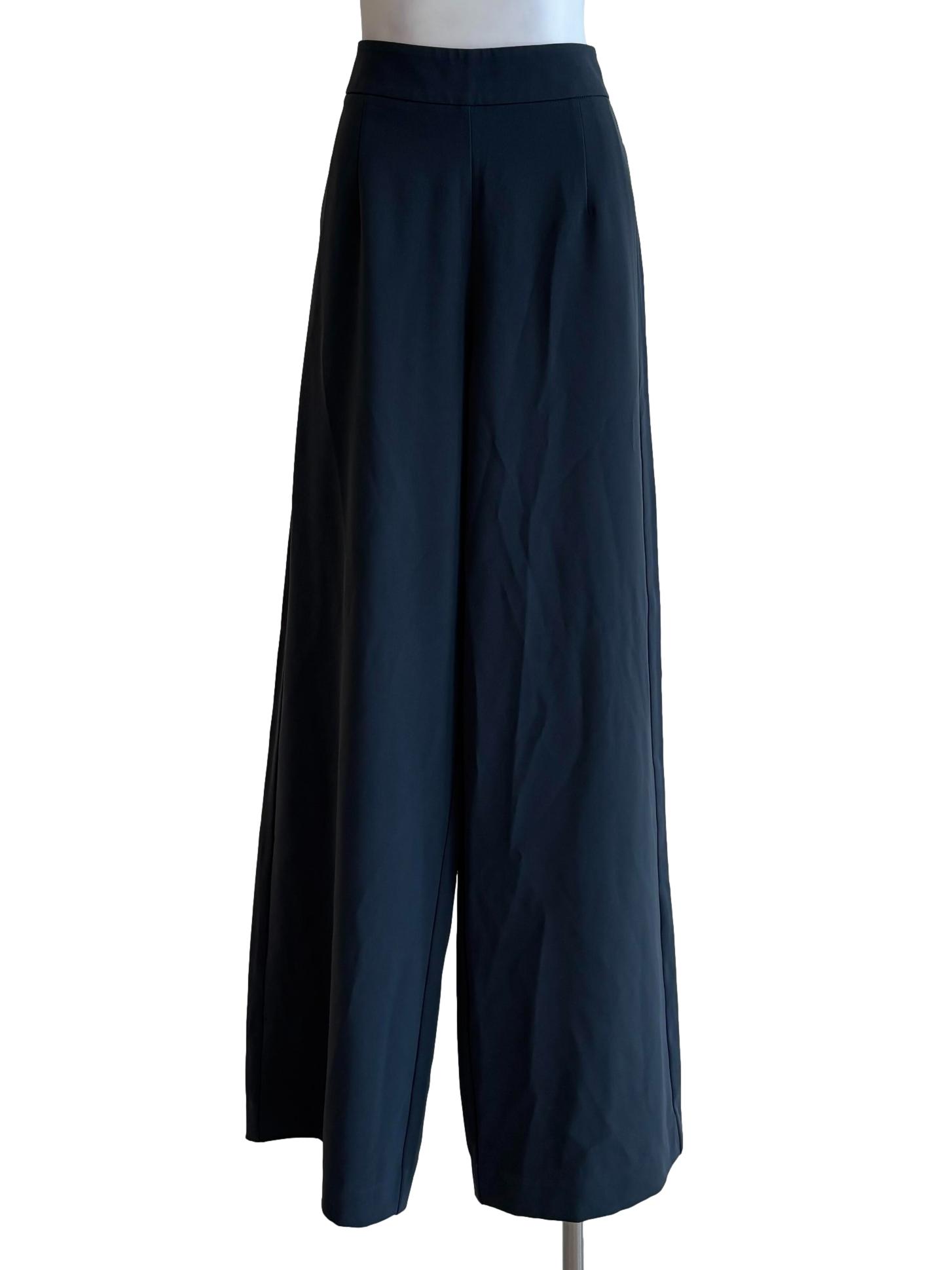 Carbon Grey Straight Formal Pants