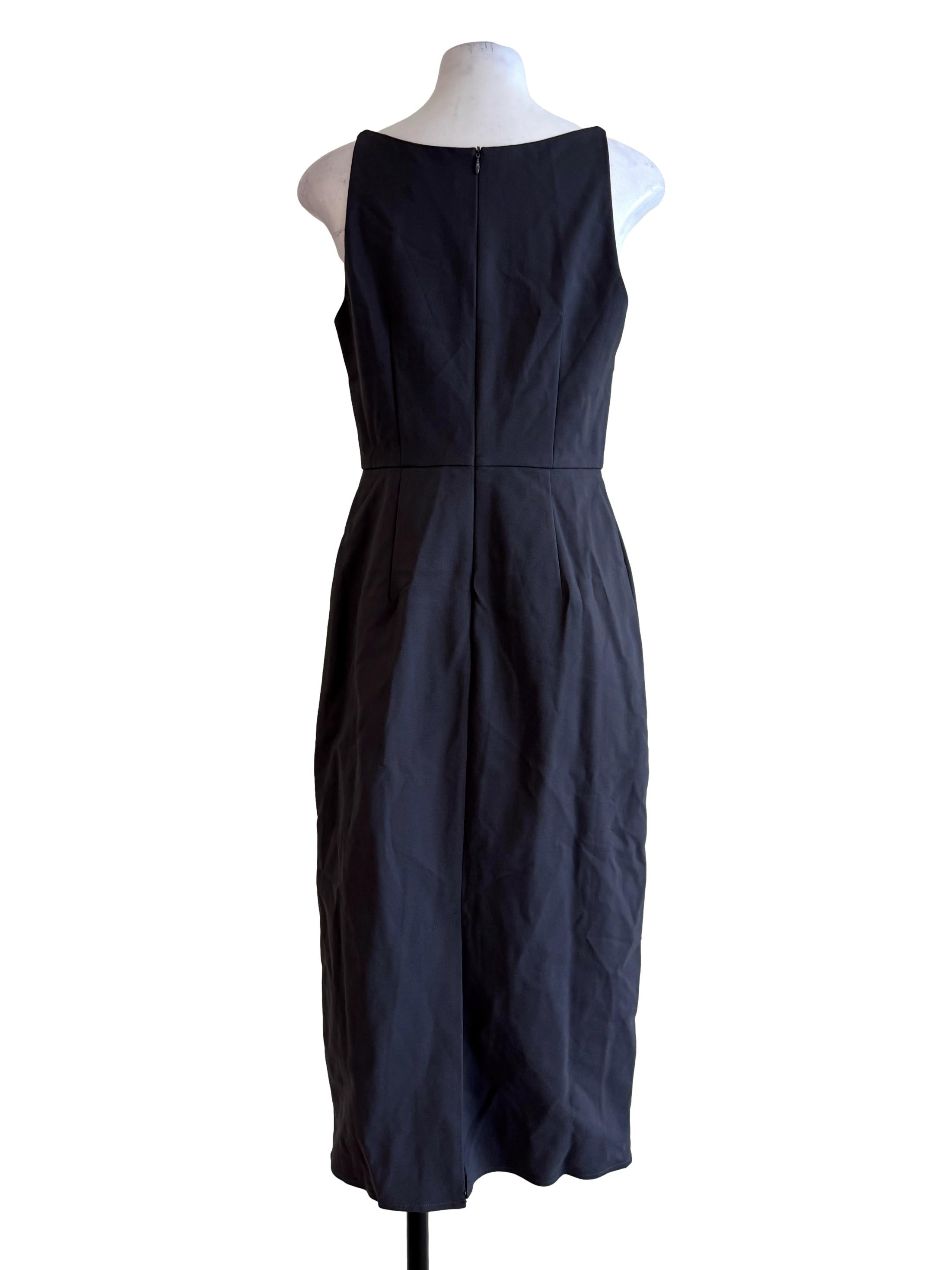 Steel Grey Empire Dress OSN