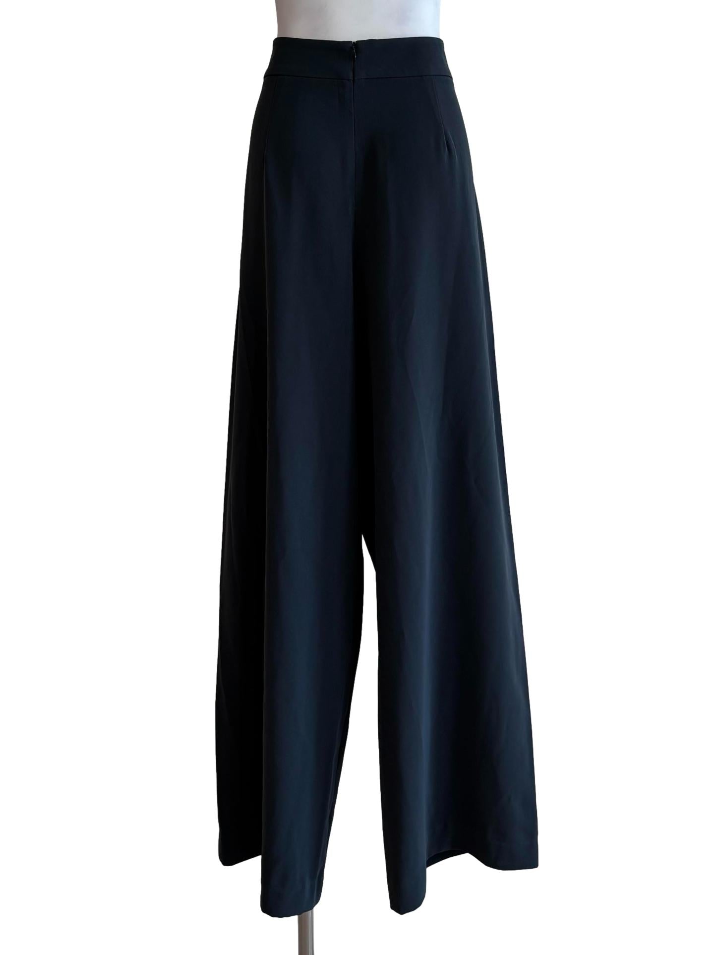 Carbon Grey Straight Formal Pants
