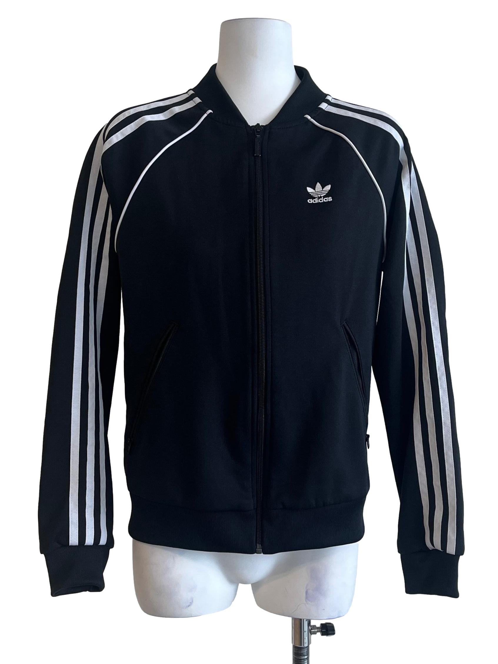 Pitch Black Long Sleeve Track Jacket