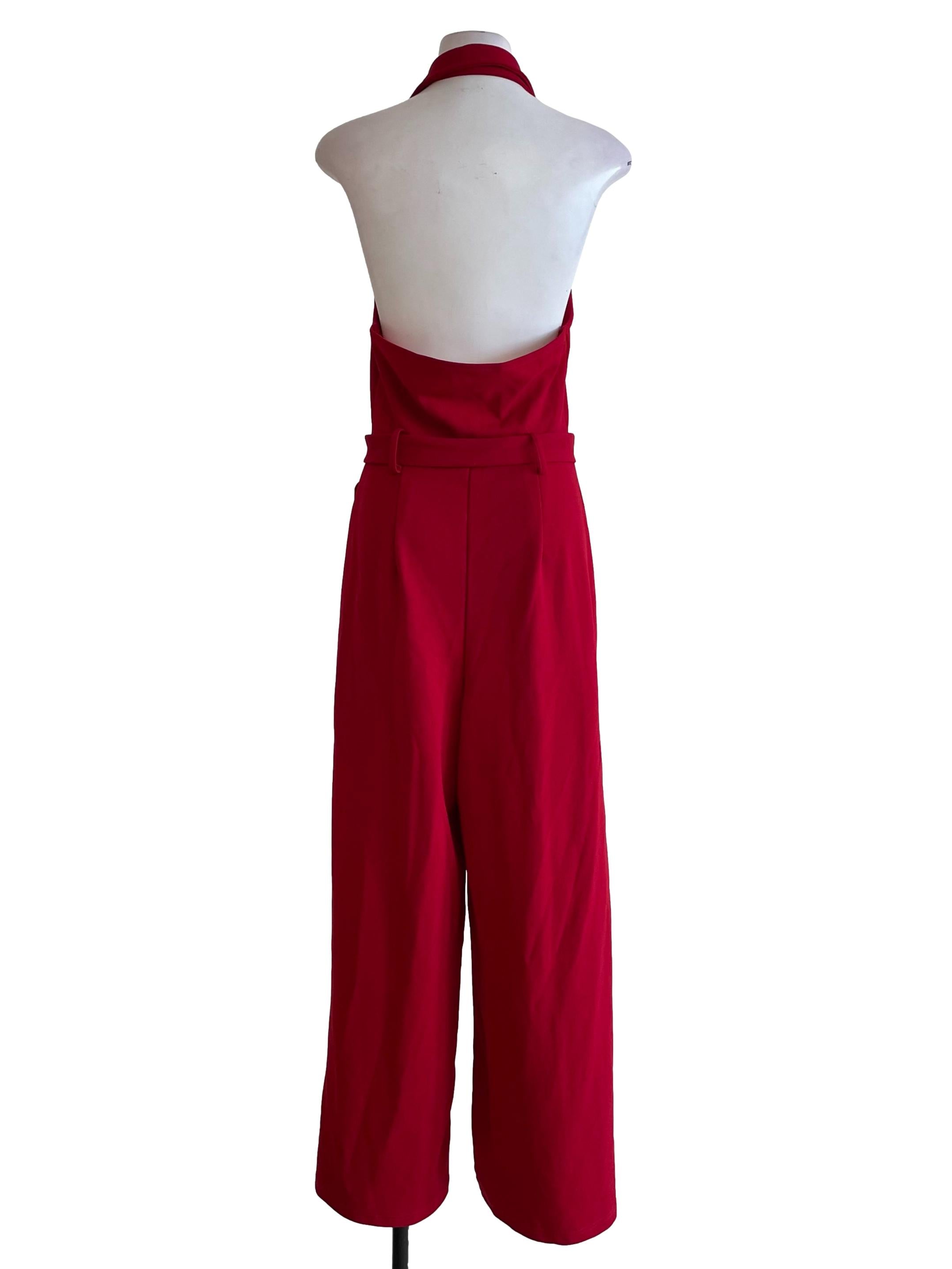 Ruby Halter Vest Jumpsuit