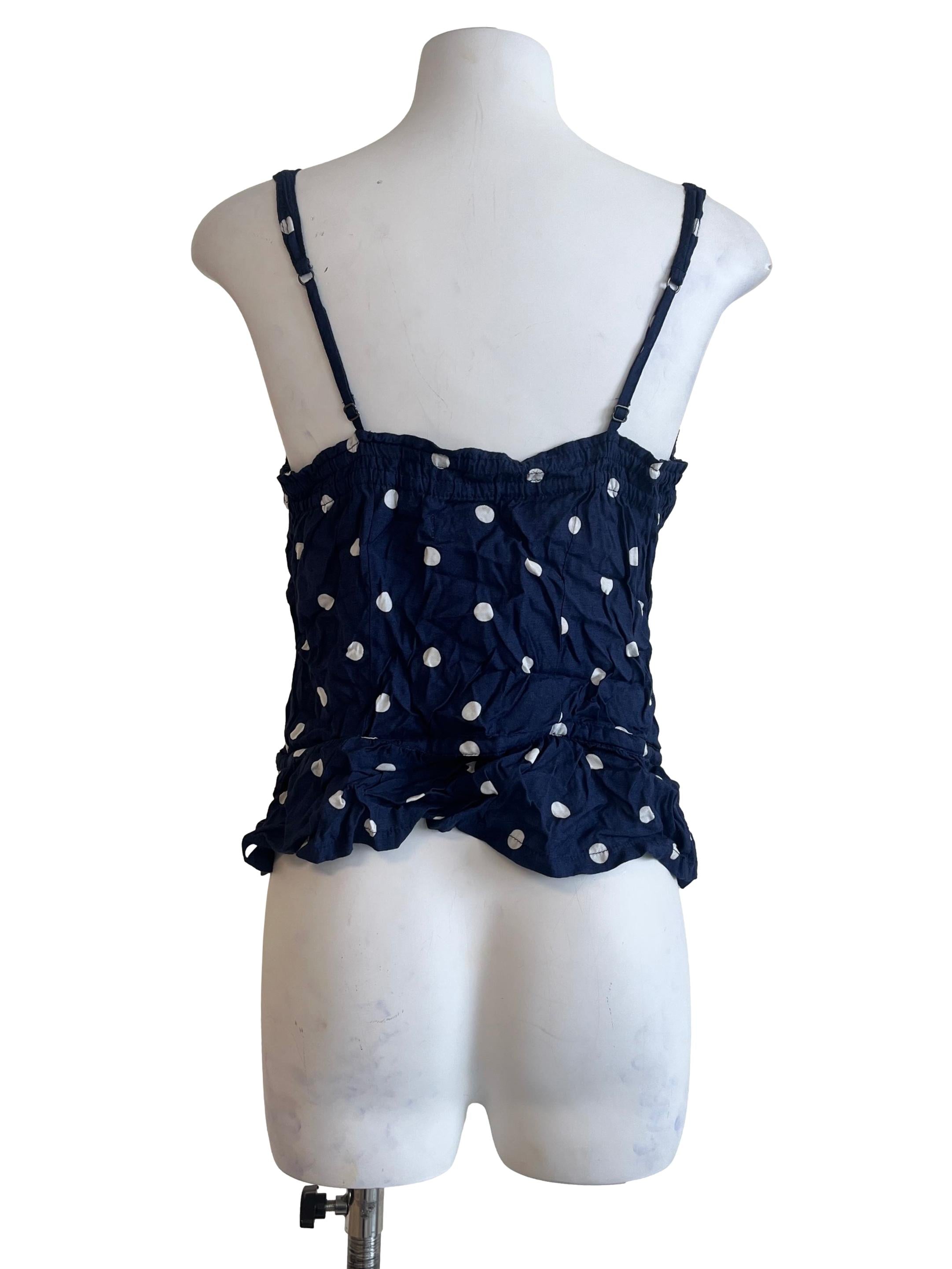 Peacock Blue Sweetheart Sleeveless Top