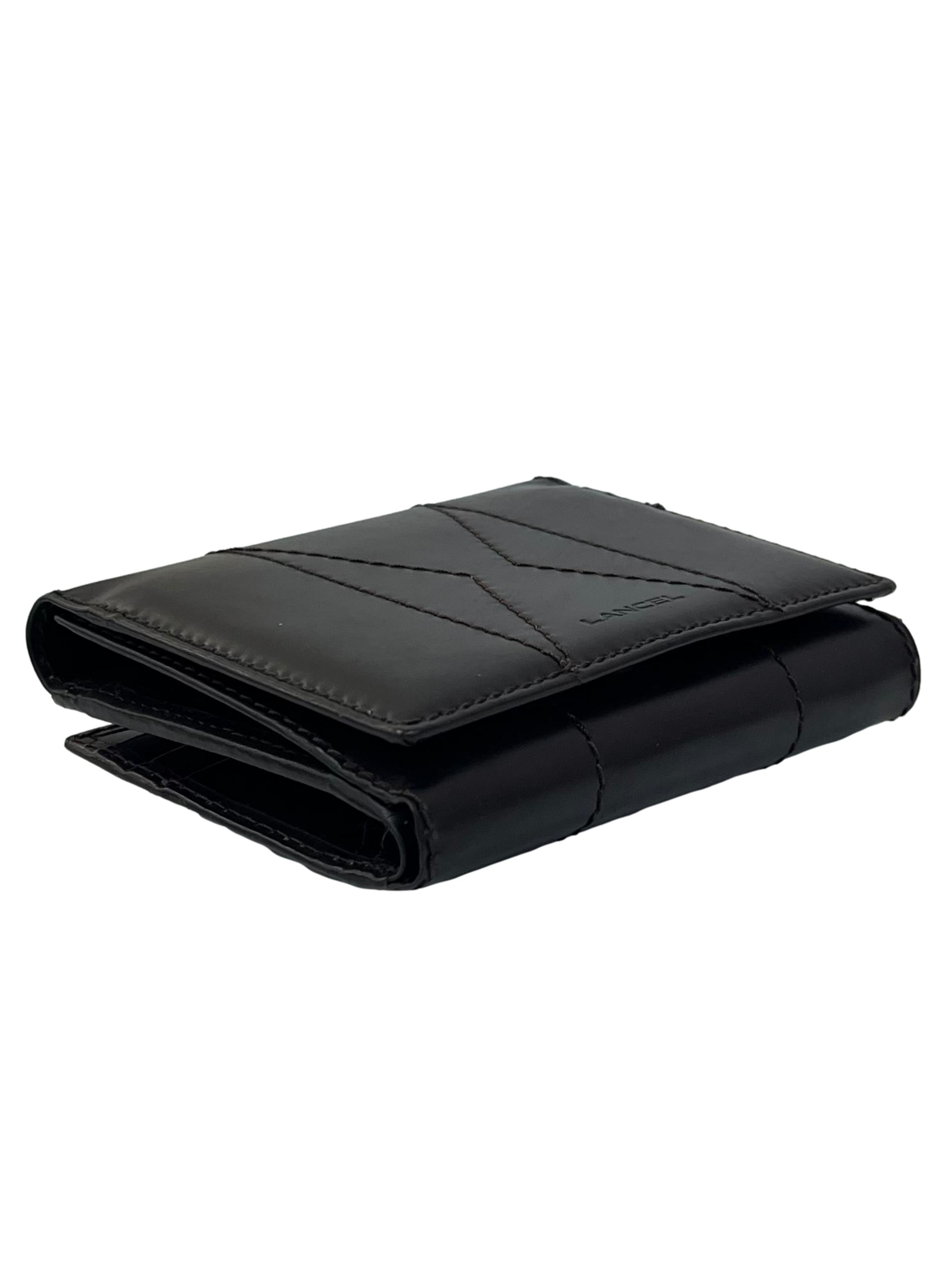Dark Brown Leather Bifold Wallet CSN