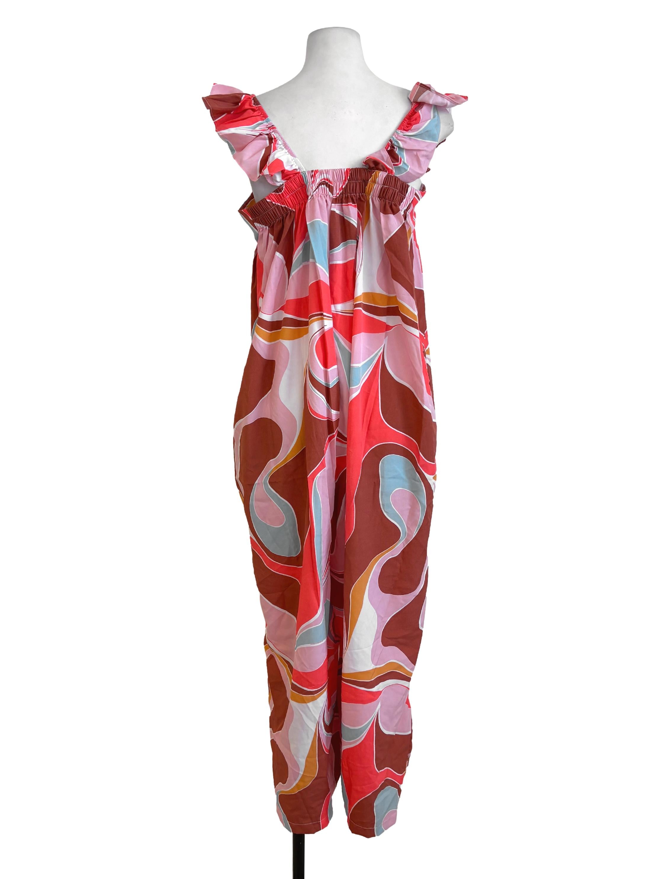 Multicolour Yoke Jumpsuits