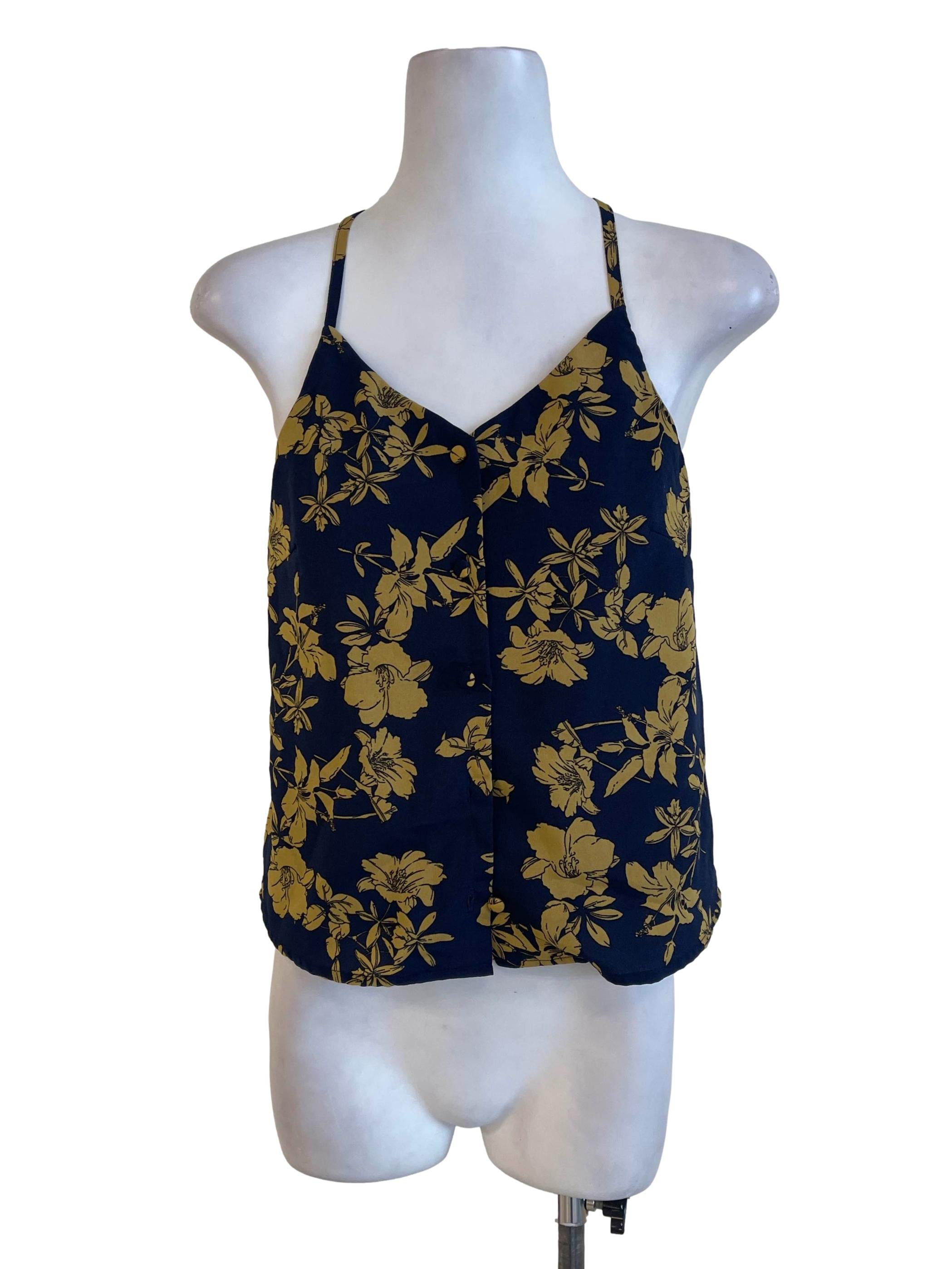 Peacock Blue Flower Tops
