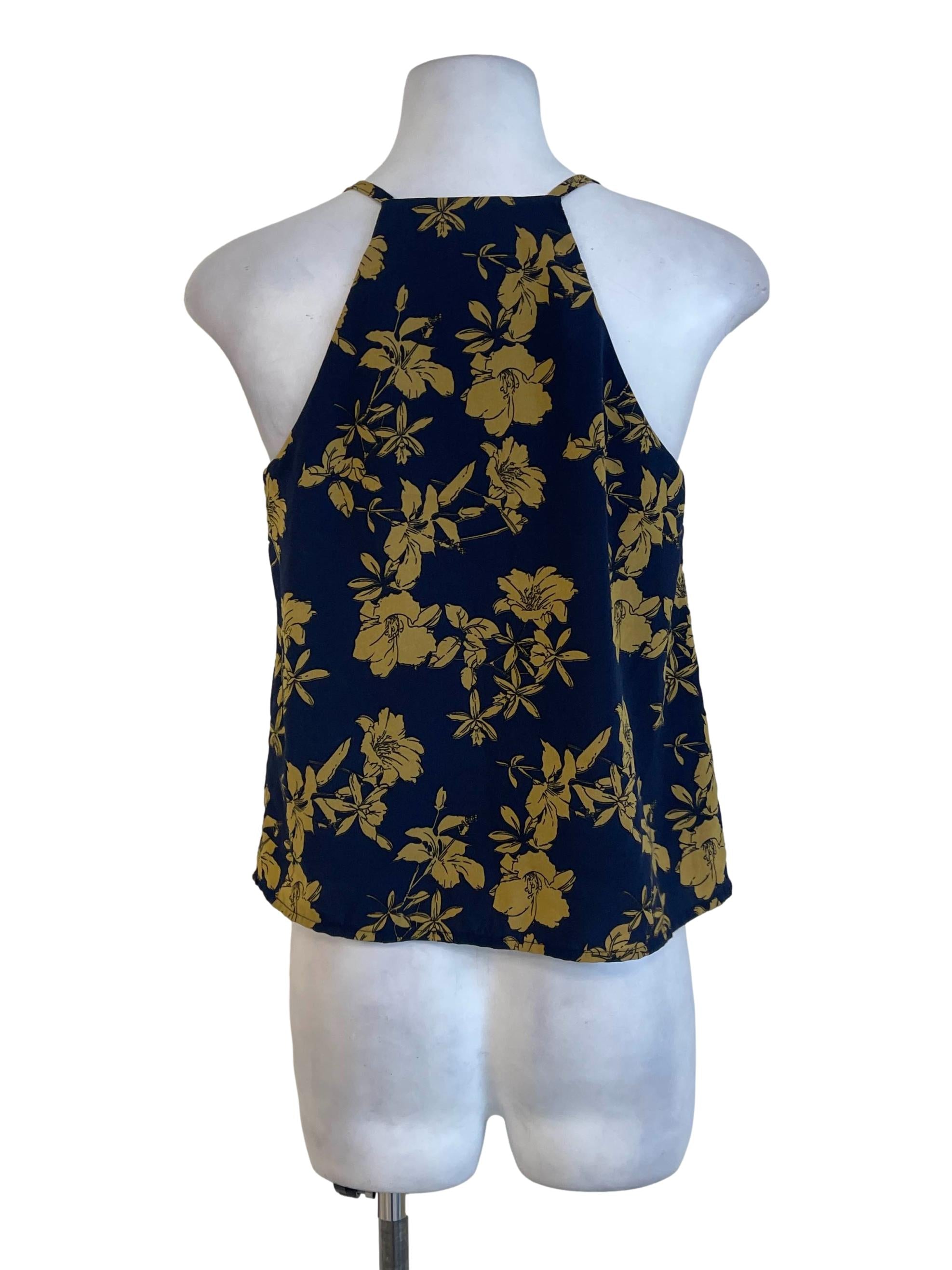 Peacock Blue Flower Tops
