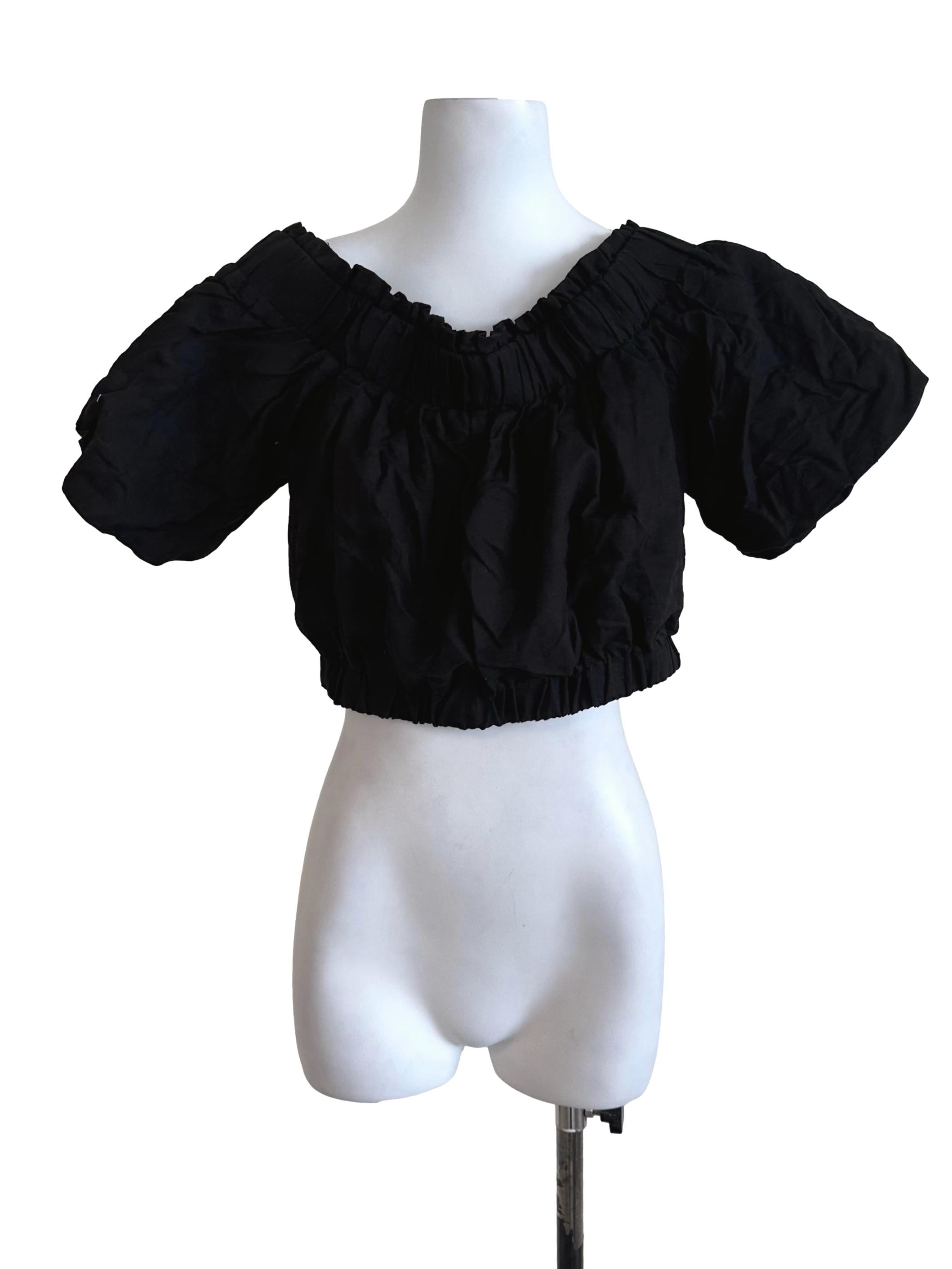 Black Plain Top