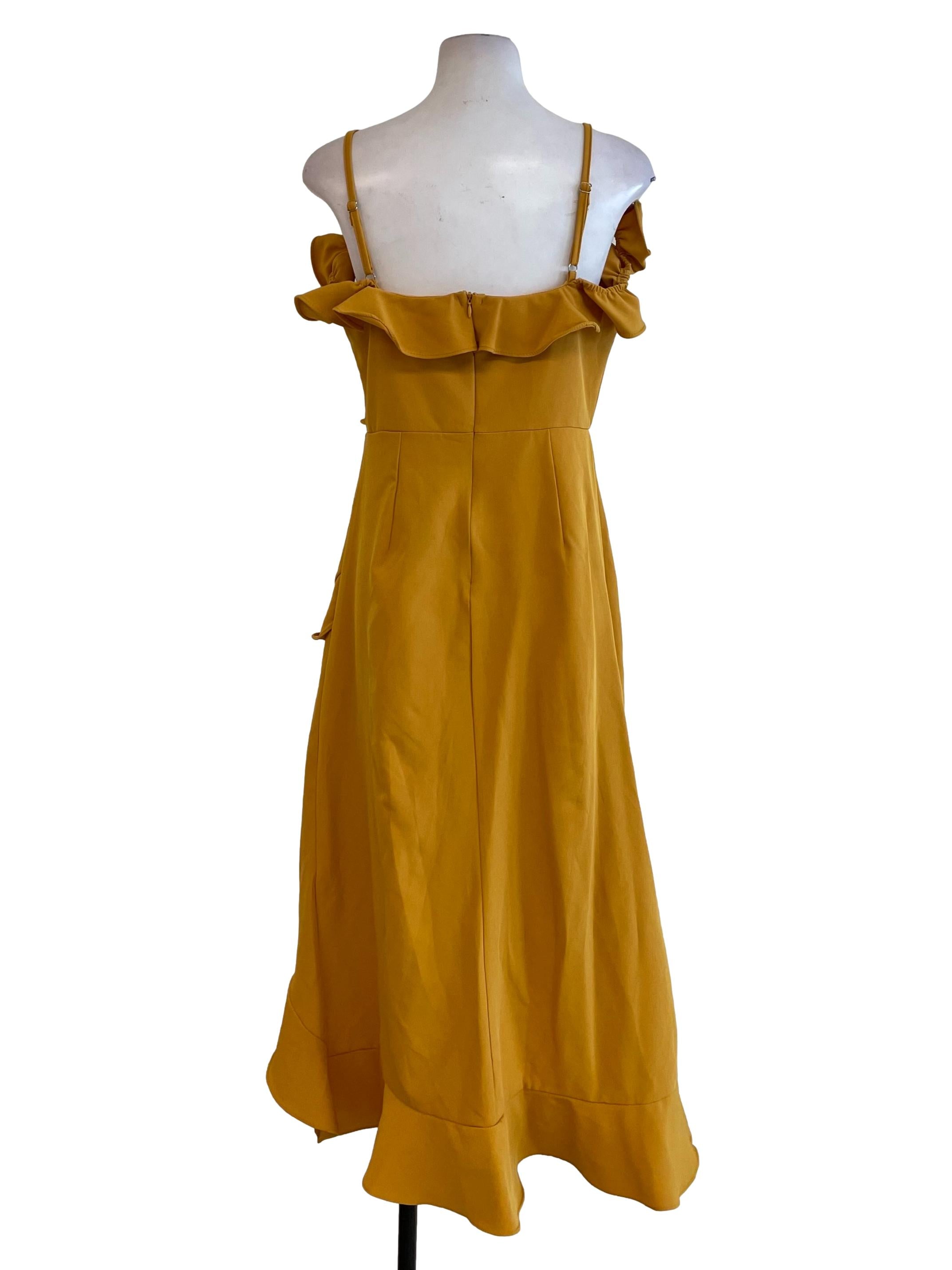 Honey Ruffle Slip Dress