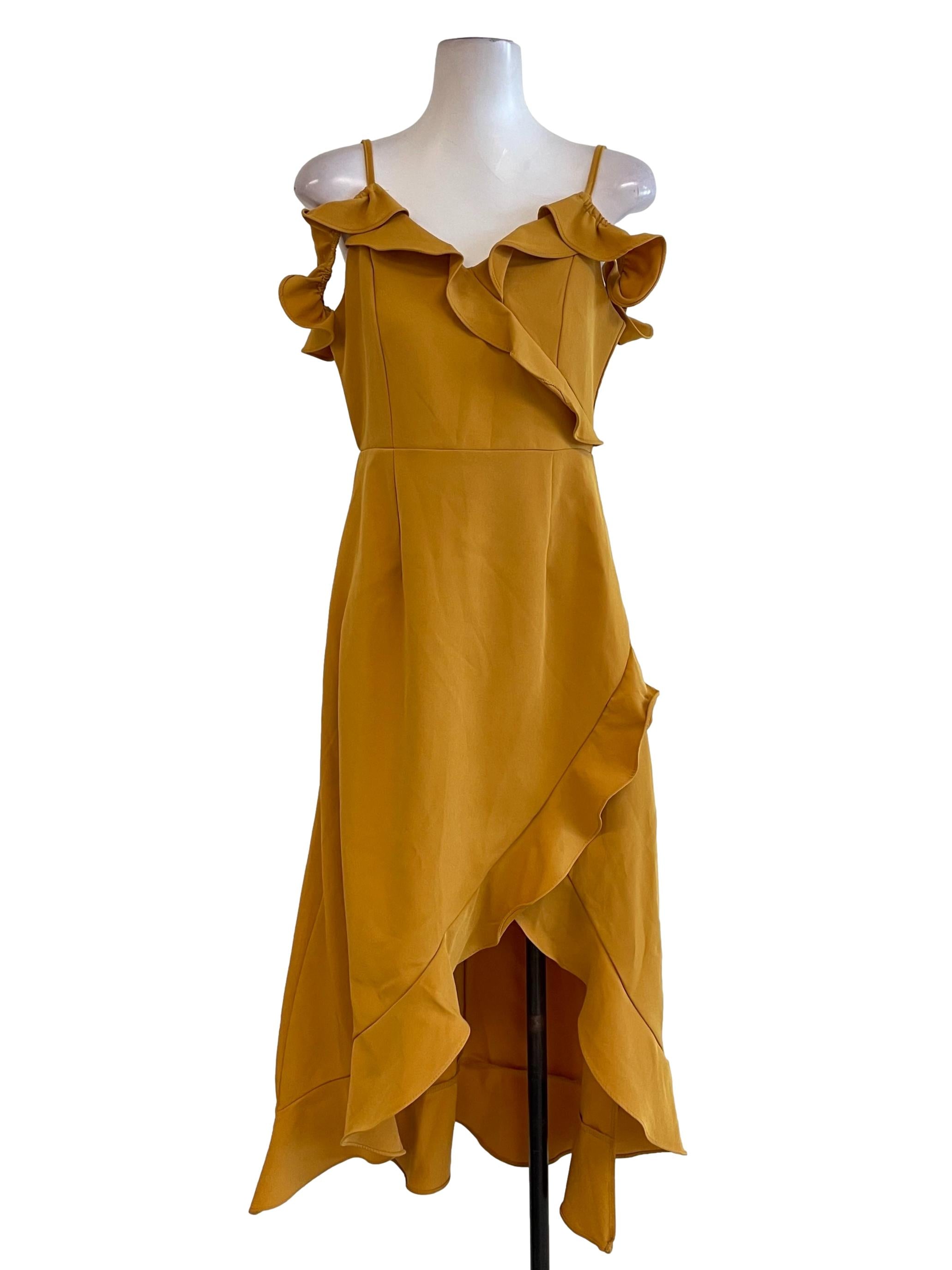 Honey Ruffle Slip Dress