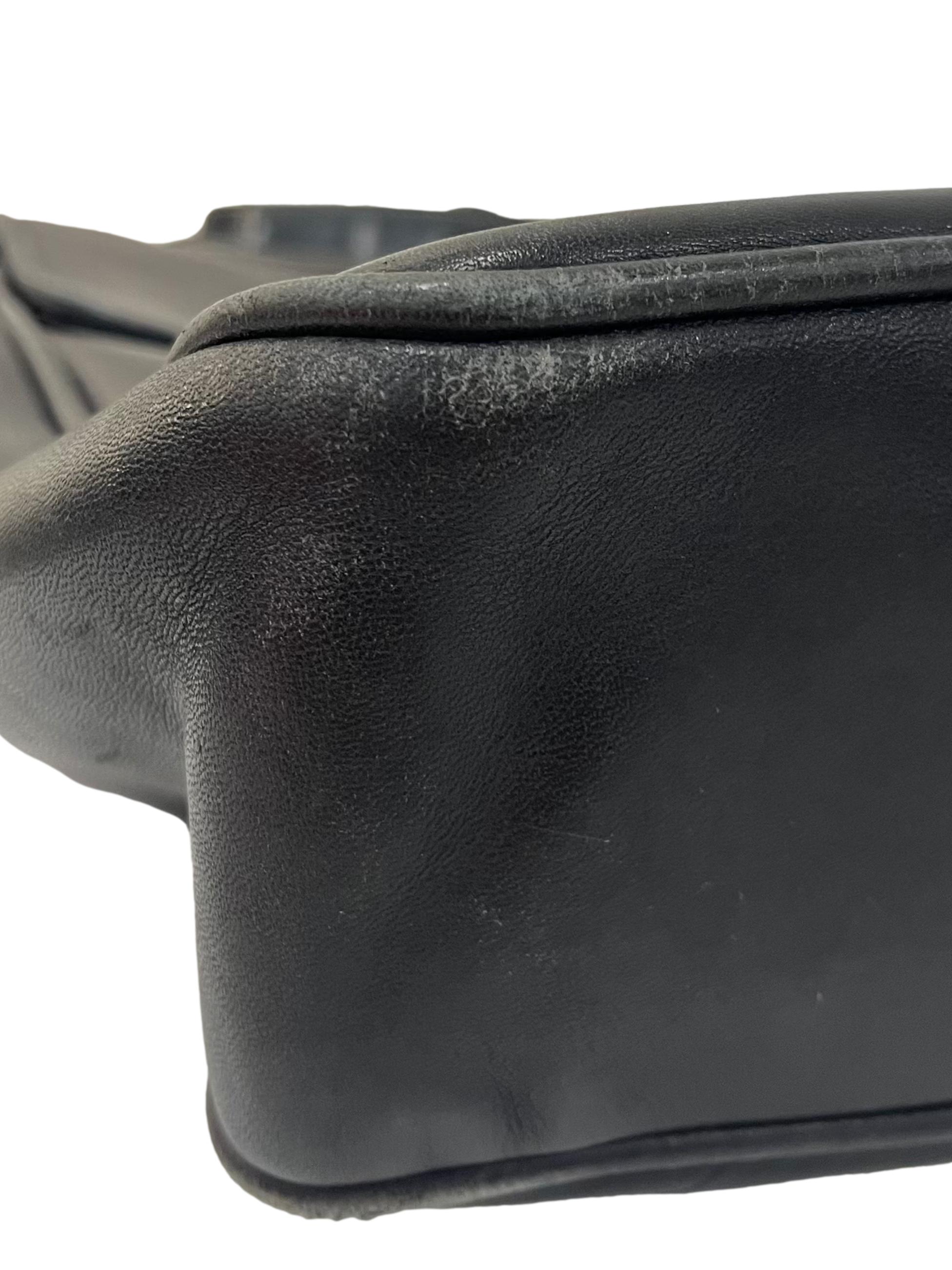 Black Leather Lexington Briefcase CSN