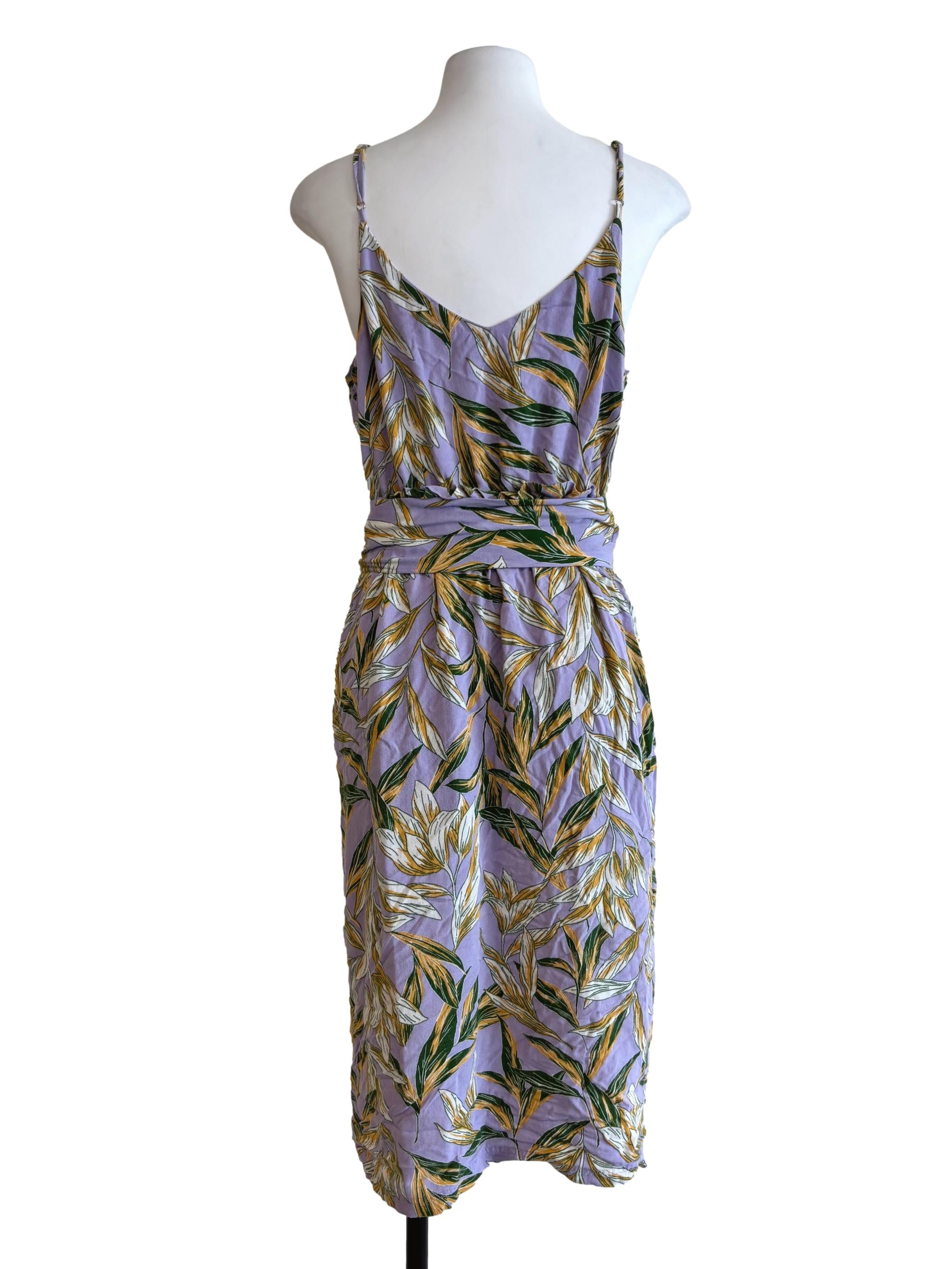 Lavender Printed Sundress