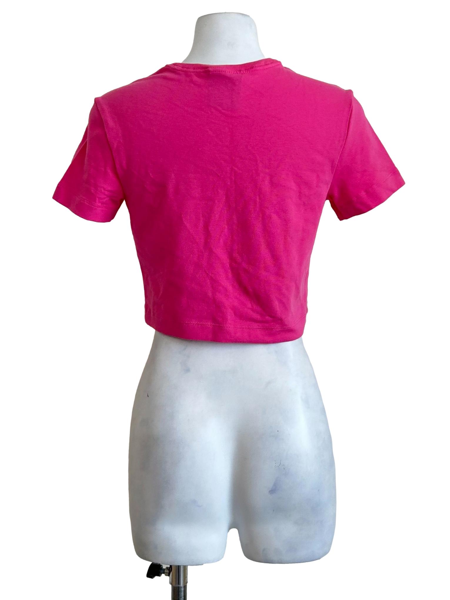 Hot Pink Nike Air Crop Tee
